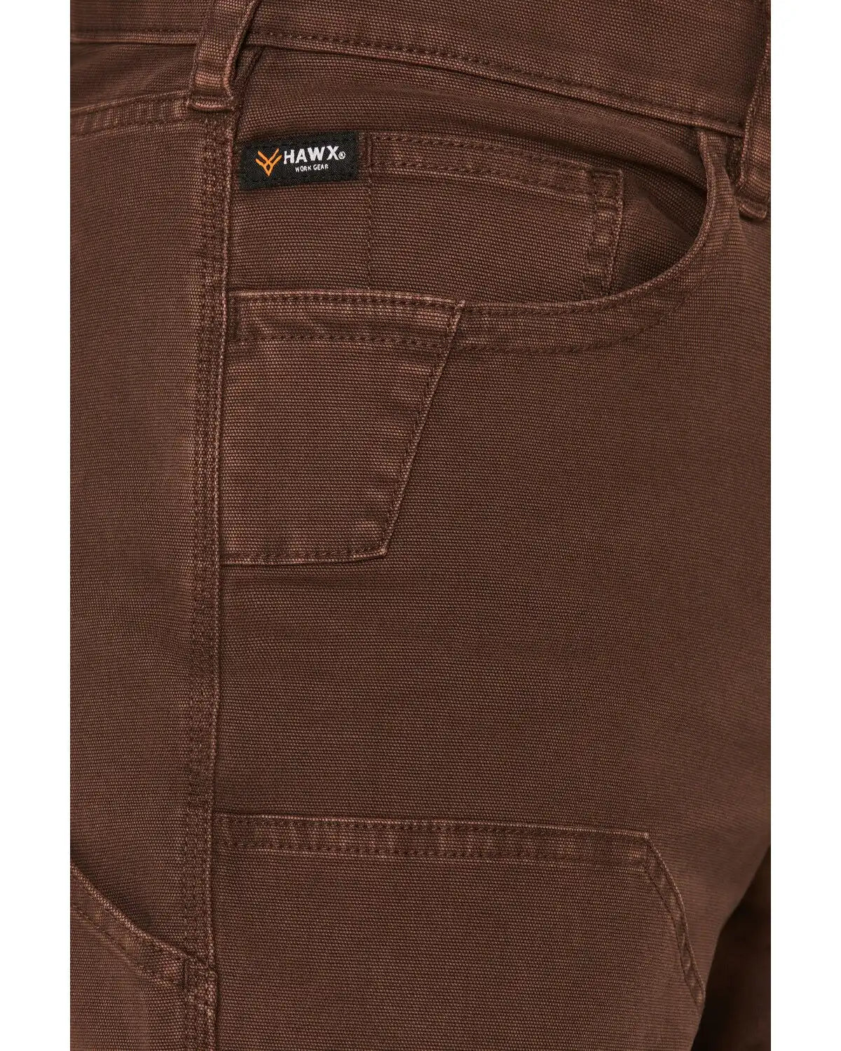 Hawx Men's Axel Duck Double Front Carpenter Stretch Work Pants