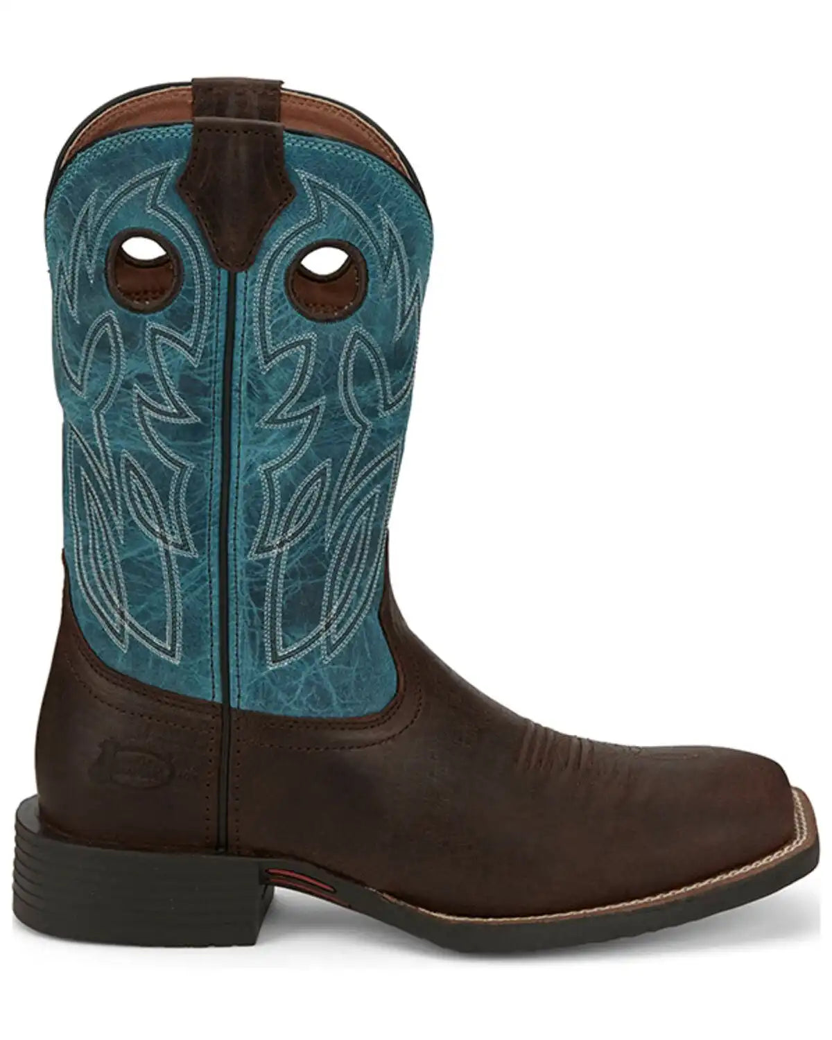 Justin Men's 11" Stampede Bowline Performance Western Boots - Broad Square Toe