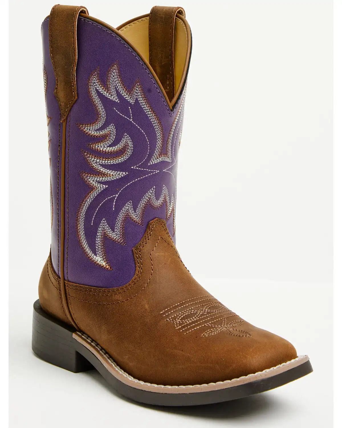 Shyanne Girls' Hannah Performance Western Boots - Broad Square Toe