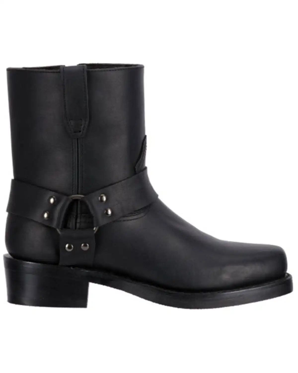 Dingo Rev Up Zipper Motorcycle Boots - Square Toe