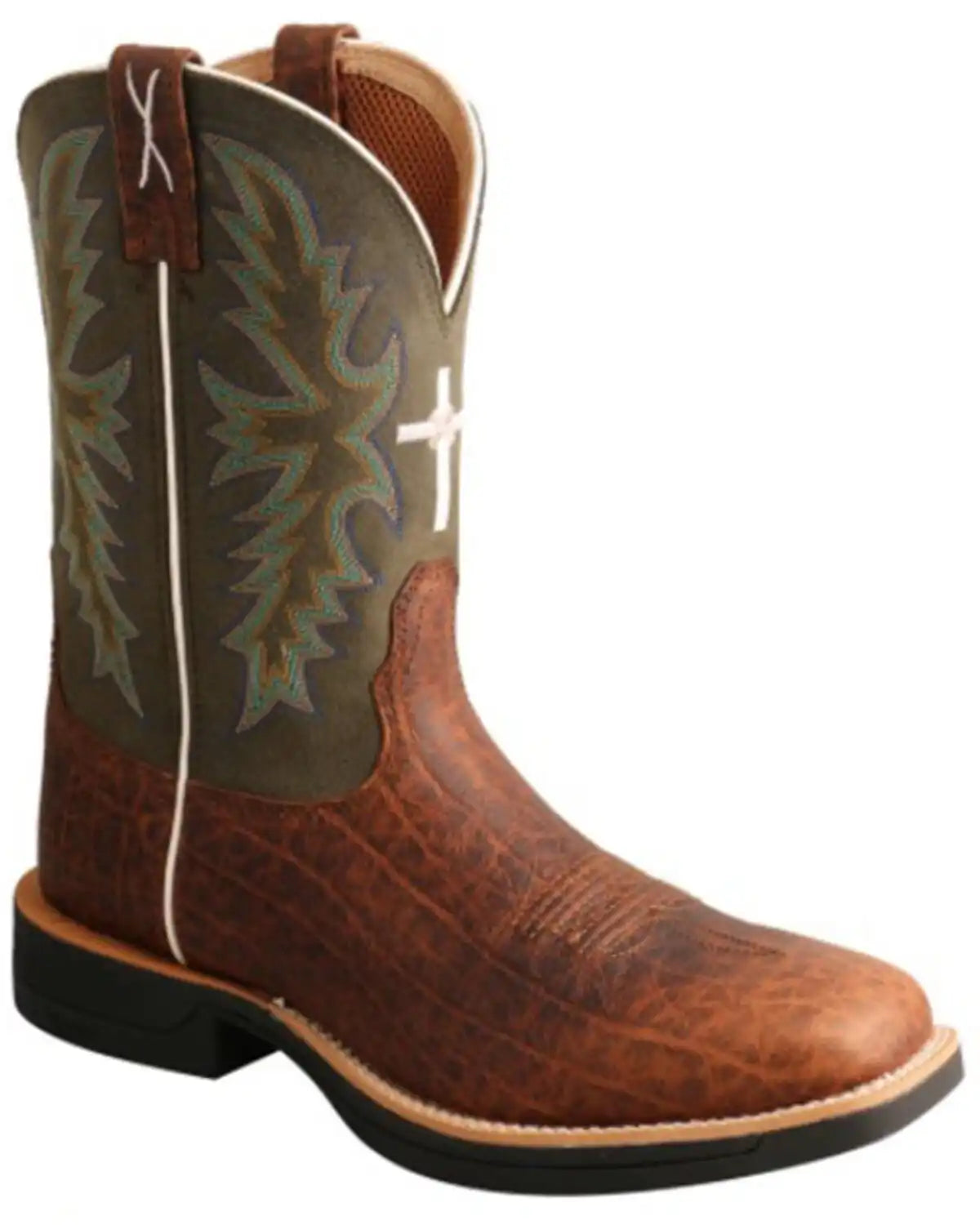 Twisted X Men's Tech X Performance Western Boots - Broad Square Toe