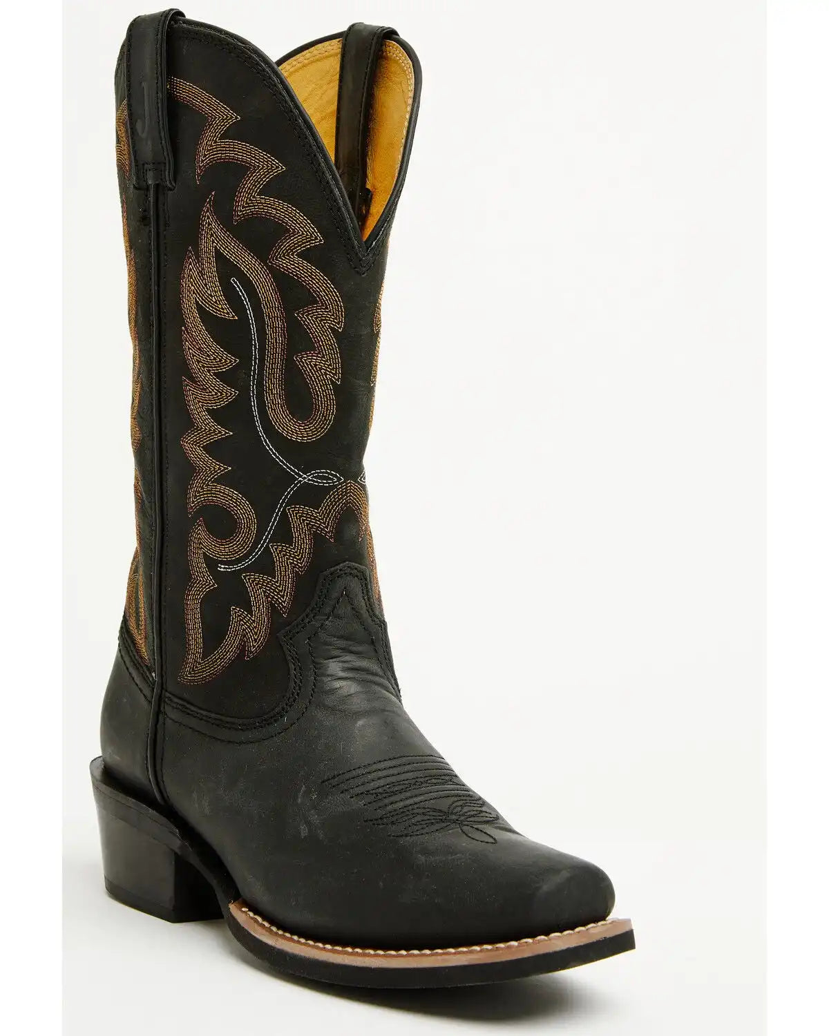 Justin Men's Frontier Cowboy Town Performance Western Boots - Square Toe