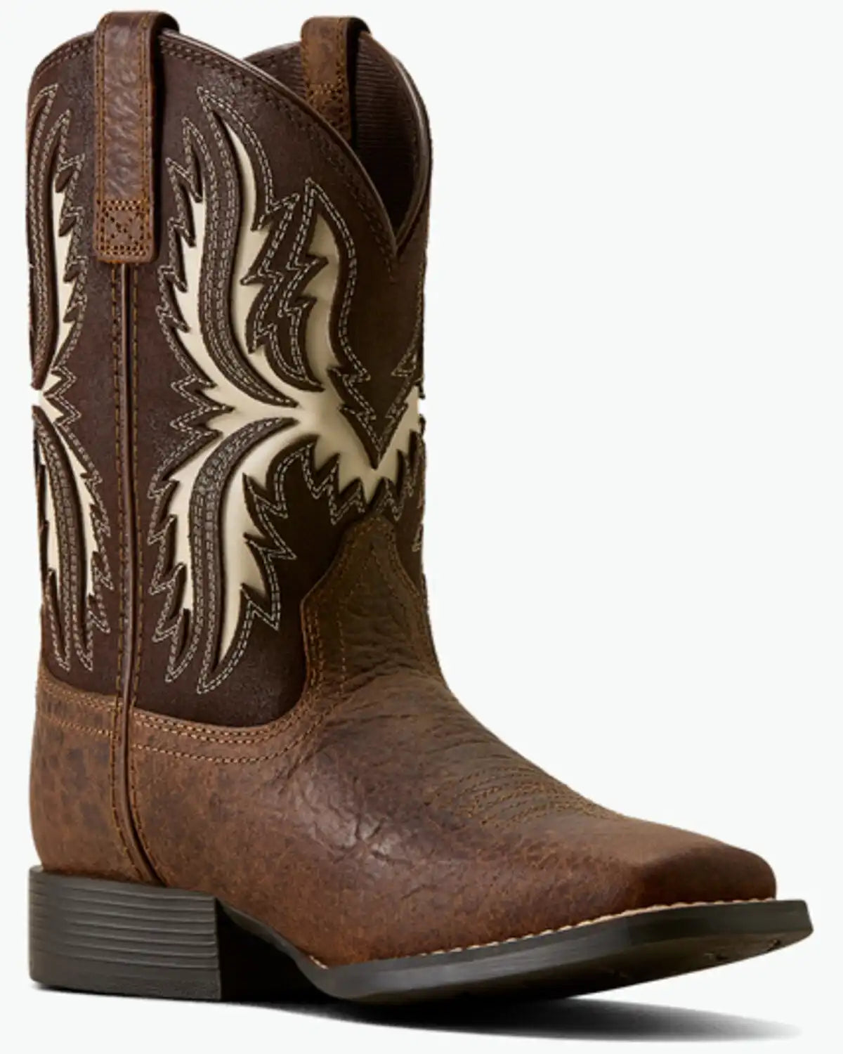 Ariat Boys' Driftwood Performance Western Boots - Broad Square Toe