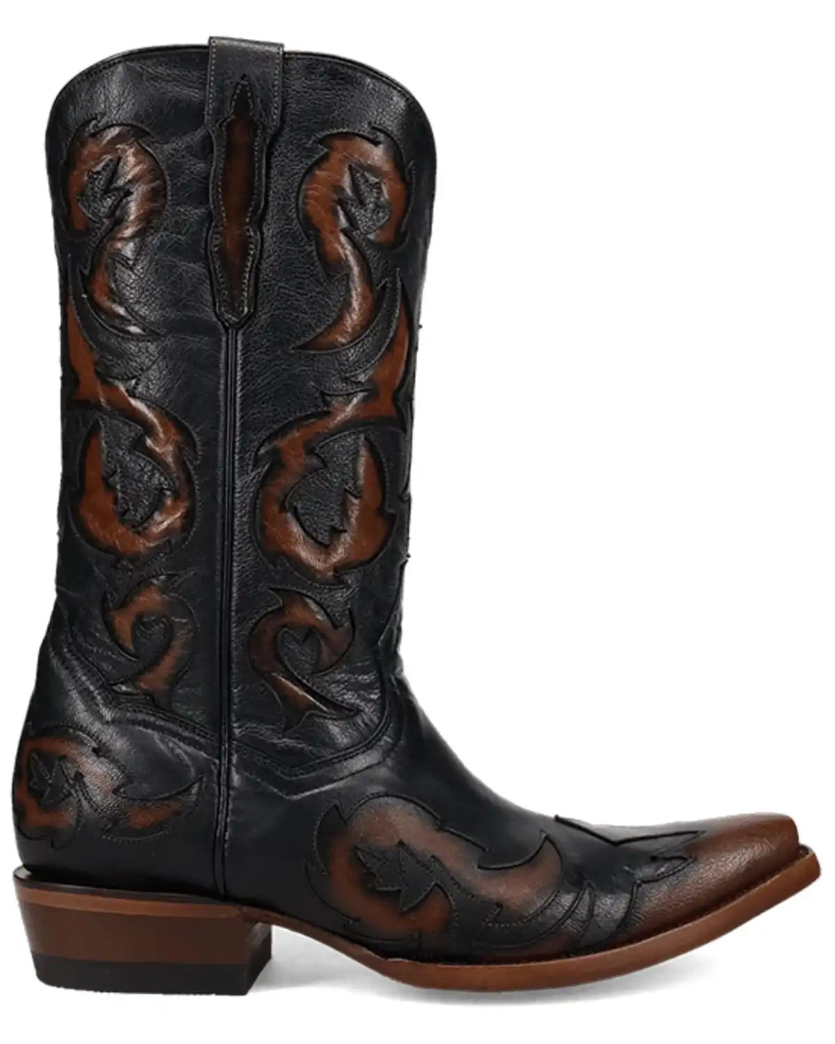 Dan Post Men's Tularosa Inlay Tall Western Boots - Snip Toe