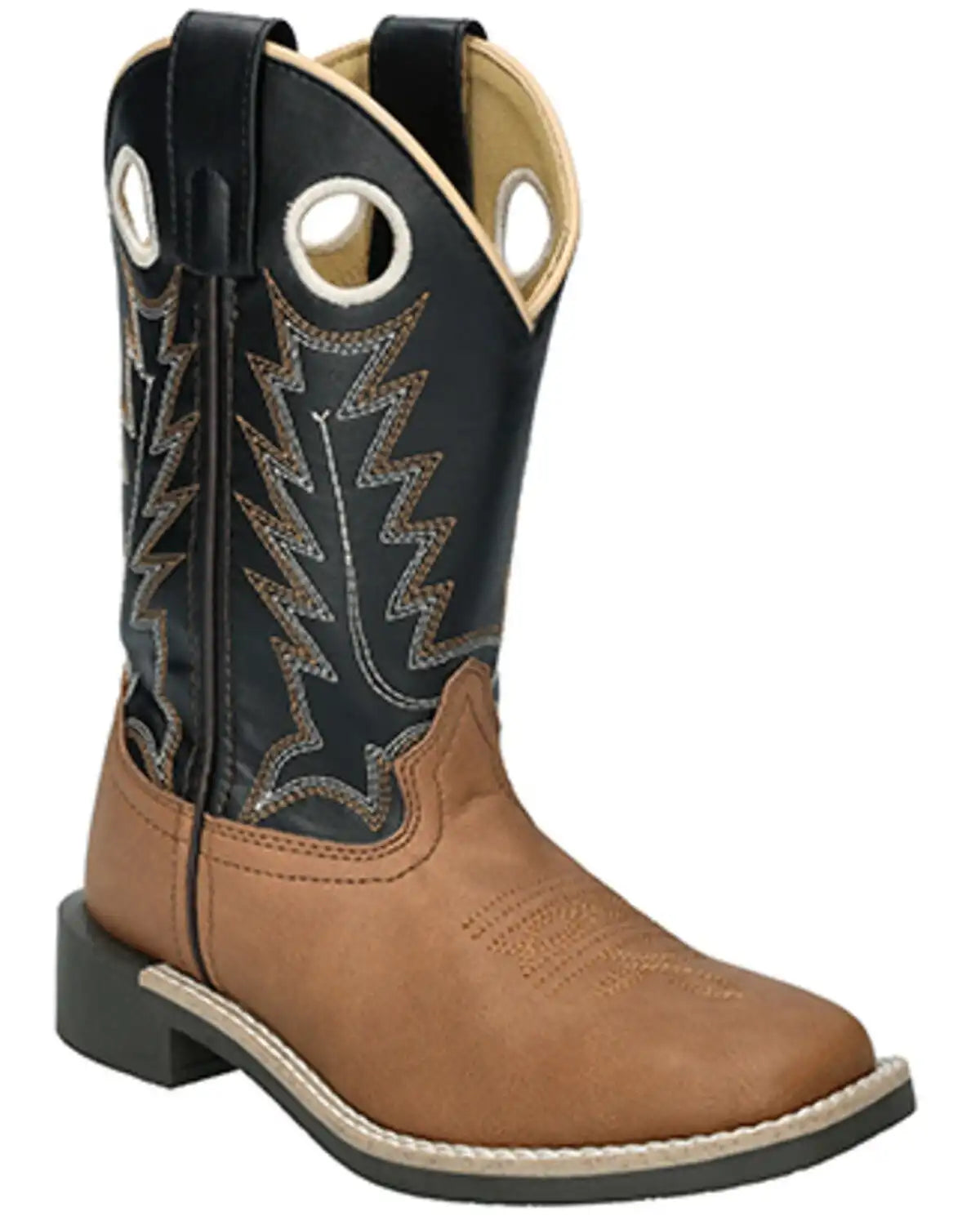 Smoky Mountain Boys' El Paso Western Boots - Broad Square Toe