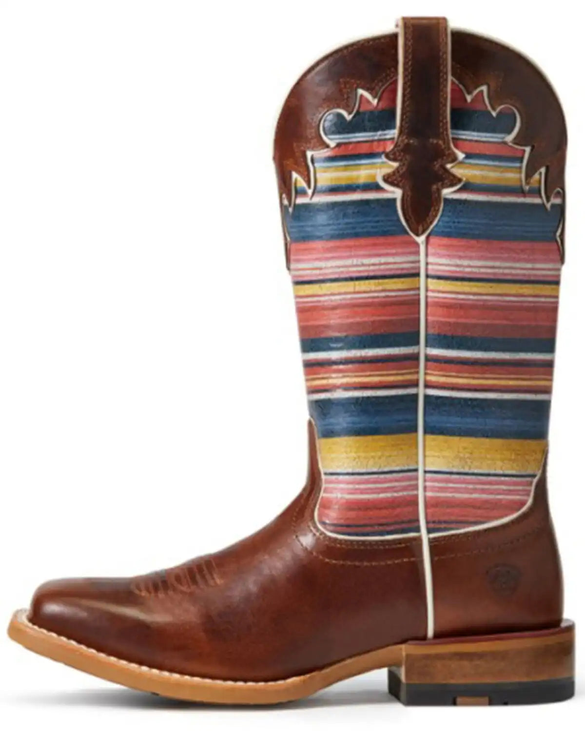 Ariat Women's Fiona Rye Serape Western Performance Boots - Broad Square Toe