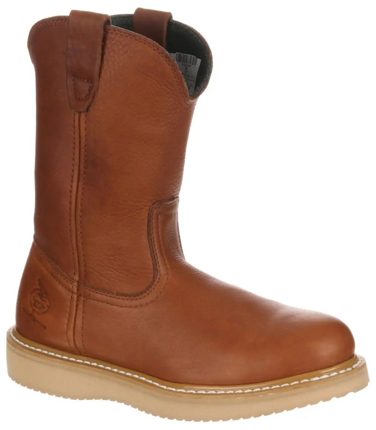 Georgia Boot Men's Wellington Barracuda Work Boots - Steel Toe