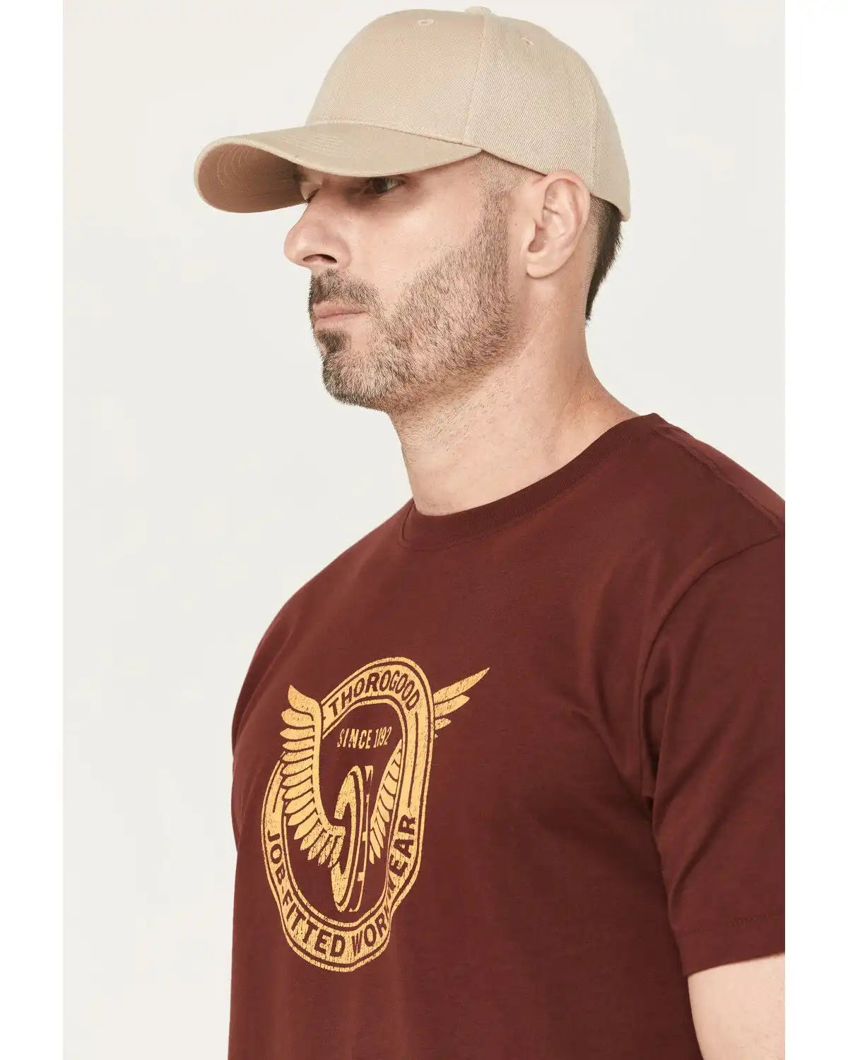 Thorogood Men's Wing & Wheel Short Sleeve Graphic Work T-Shirt