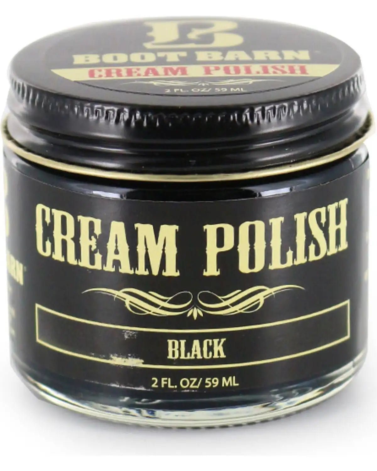 BB Ranch Black Leather Cream Polish