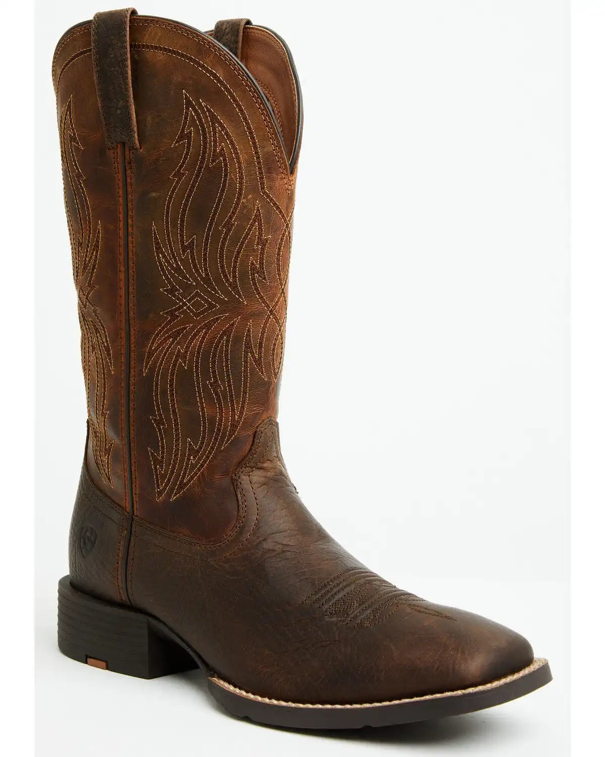 Ariat Men's Sport Rustler Performance Western Boots - Broad Square Toe