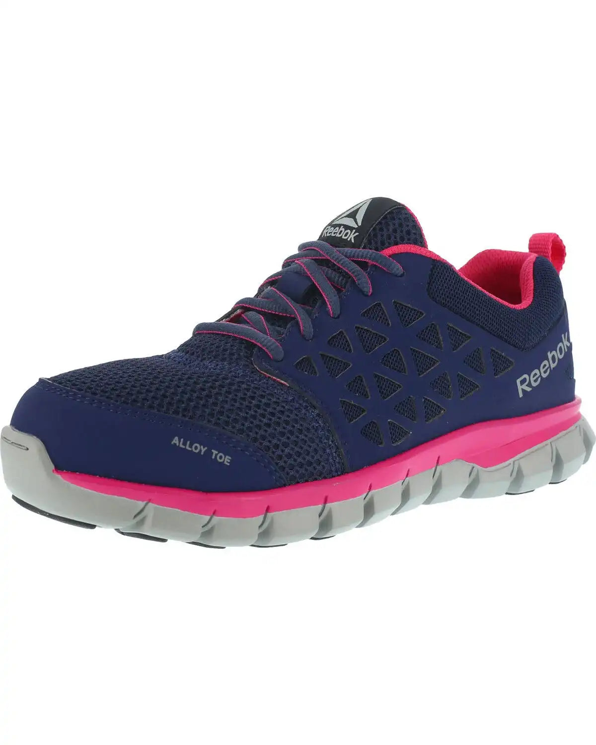 Reebok Women's Sublite Cushion Athletic Work Oxfords - Alloy Toe