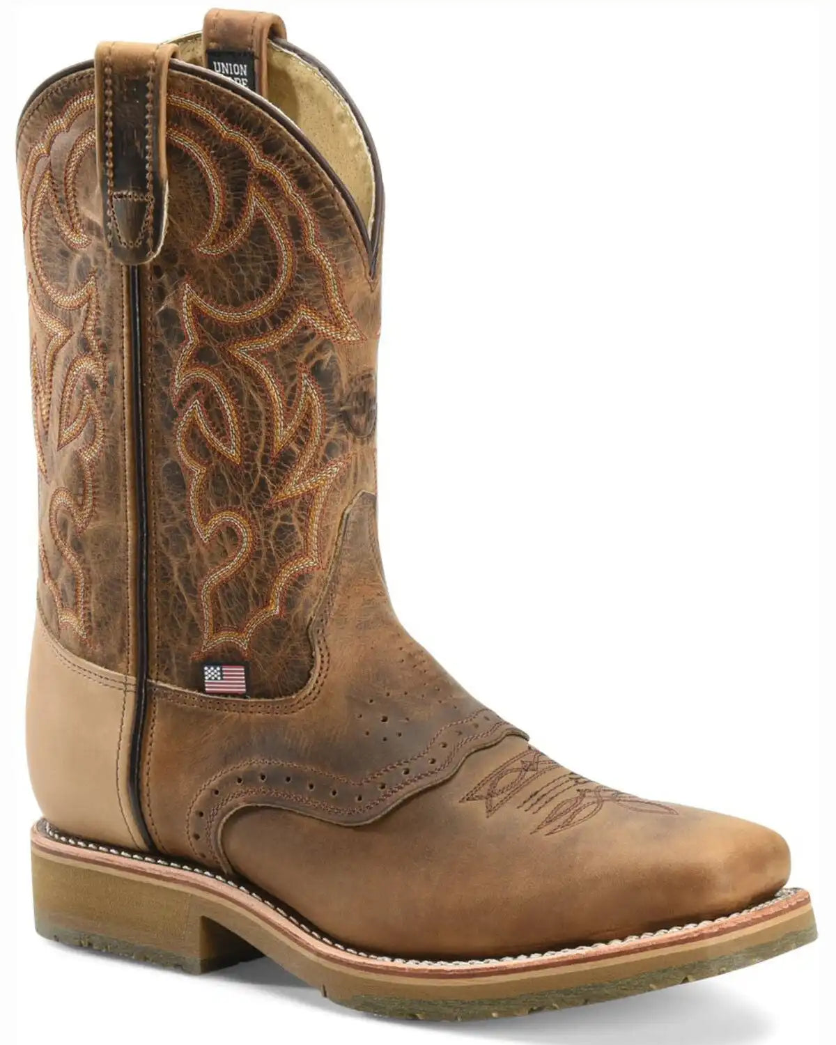 Double H Men's Ice Roper Western Work Boots - Steel Toe