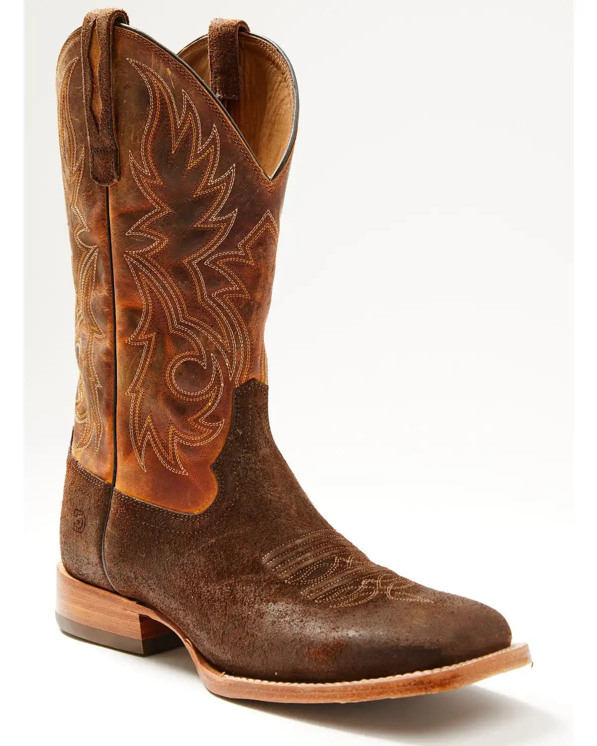 Durango Men's Arena Elite 13" Roughout Roper Boots - Broad Square Toe