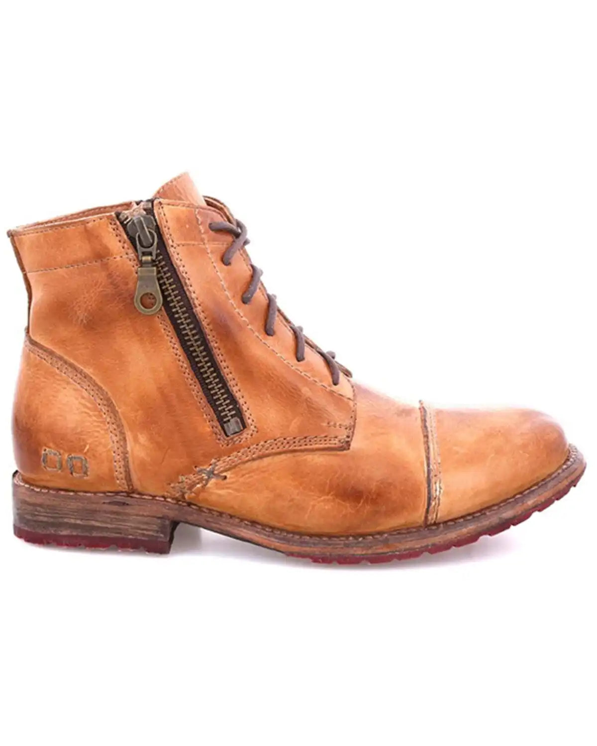Bed Stu Women's Bonnie II Lace-Up Boots - Round Toe