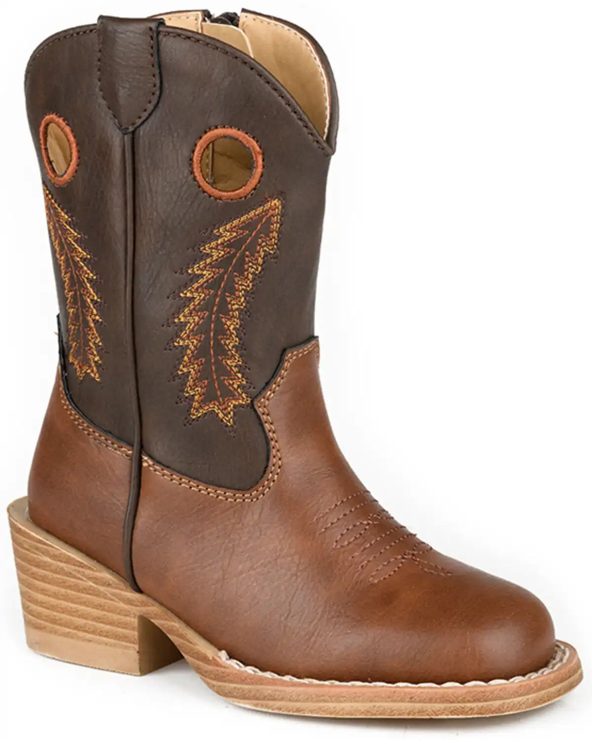 Roper Toddler Boys' Walker Western Boots - Square Toe
