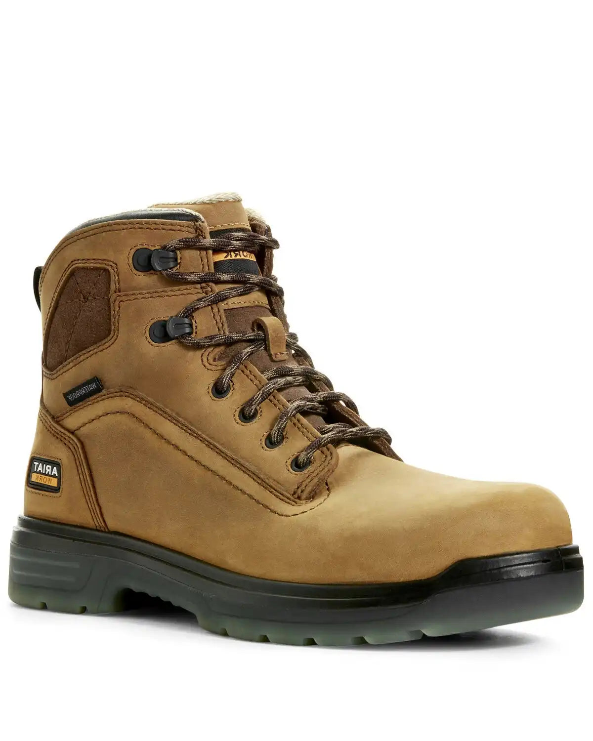 Ariat Men's Turbo Waterproof Work Boots - Soft Toe