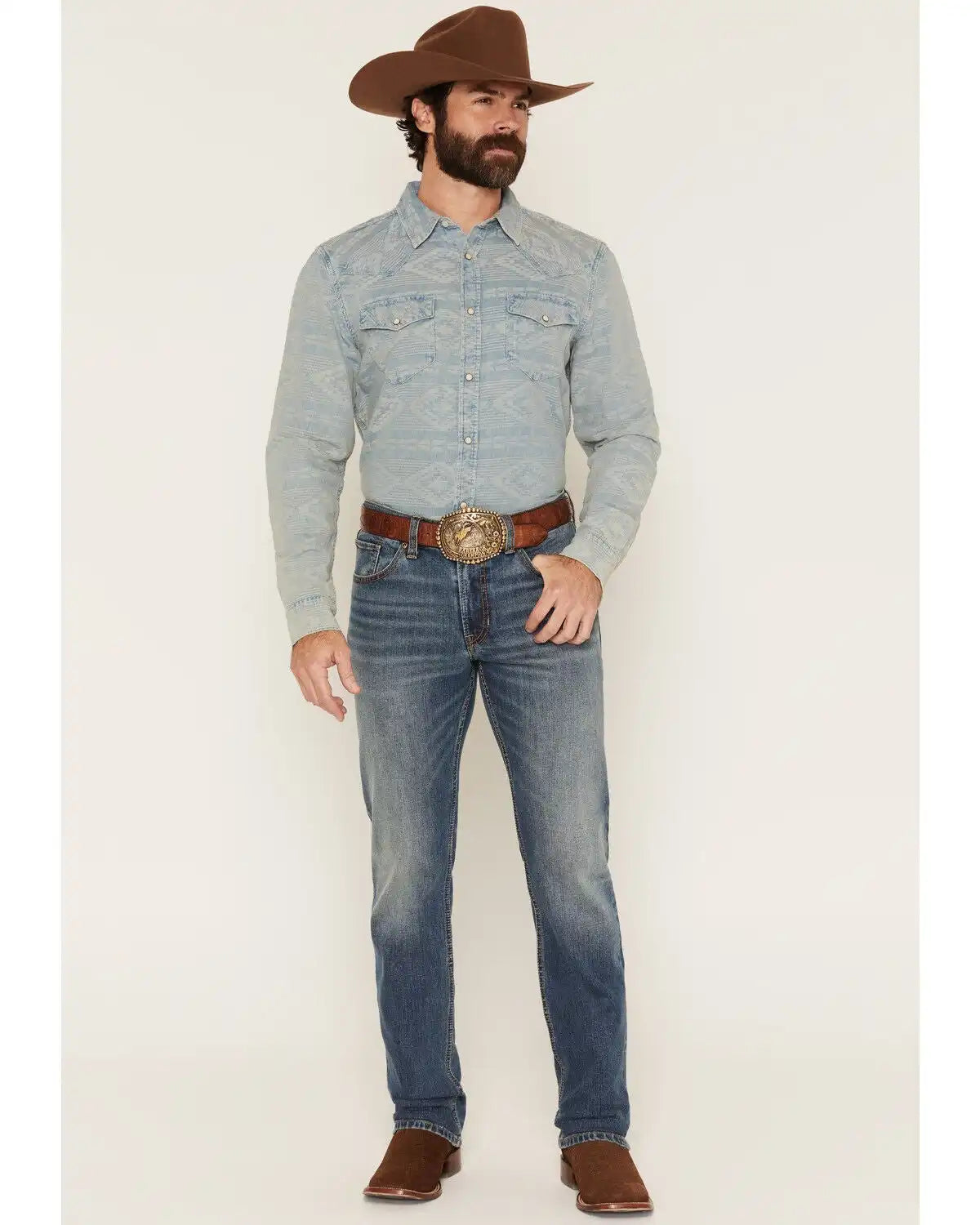 Cody James Men's Roadrunner Wash Jackson Slim Straight Stretch Denim Jeans