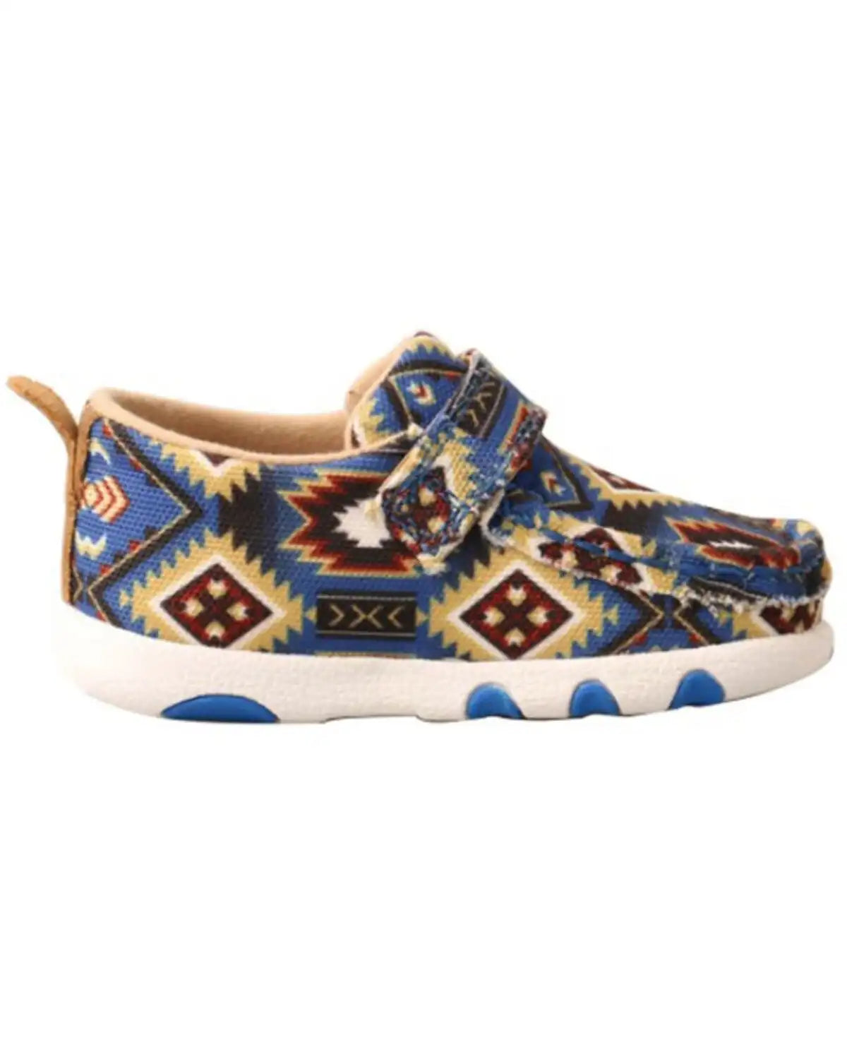 Twisted X Infant Southwestern Print Driving Mocs