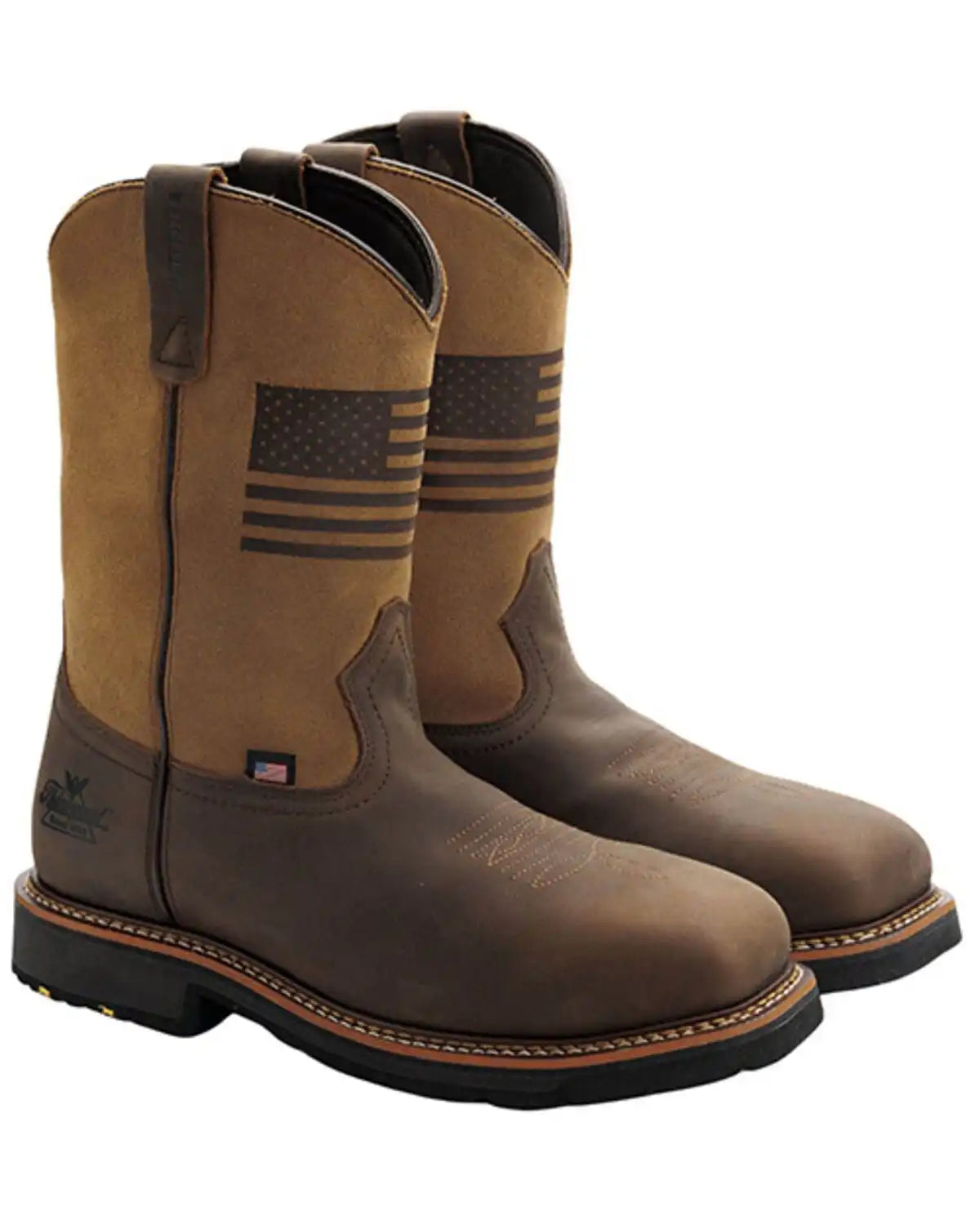 Thorogood Men's 11" USA Waterproof Wellington Work Boots - Composite Toe