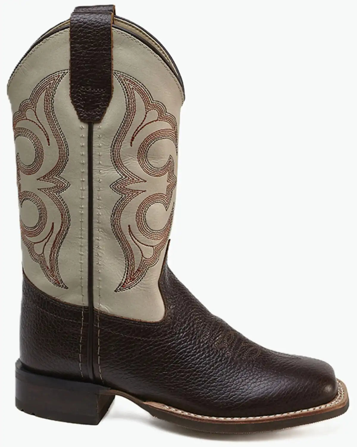 Old West Little Boys' Thunder Western Boots - Broad Square Toe