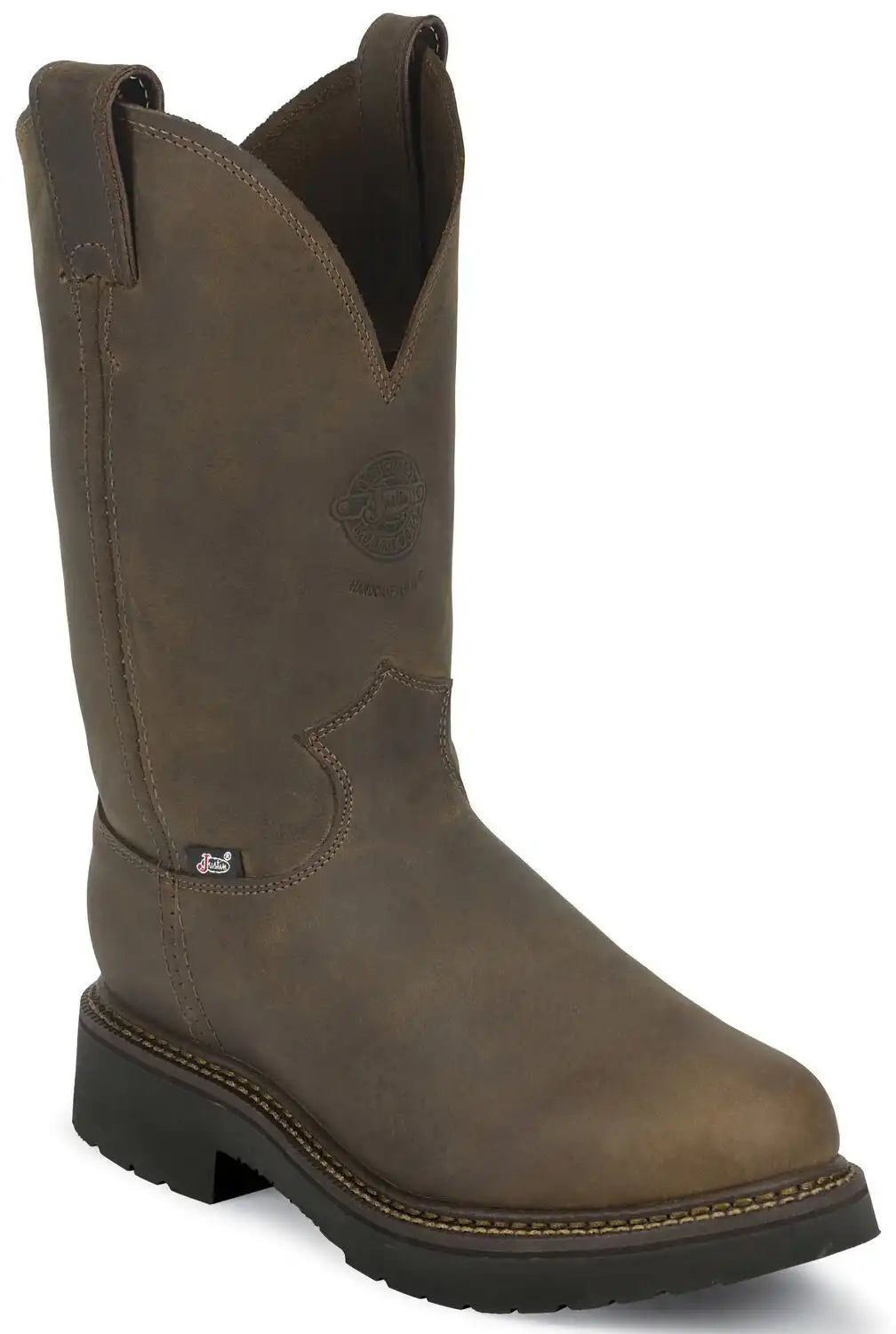 Justin Men's J-Max Balusters Electrical Hazard Pull On Work Boots - Steel Toe