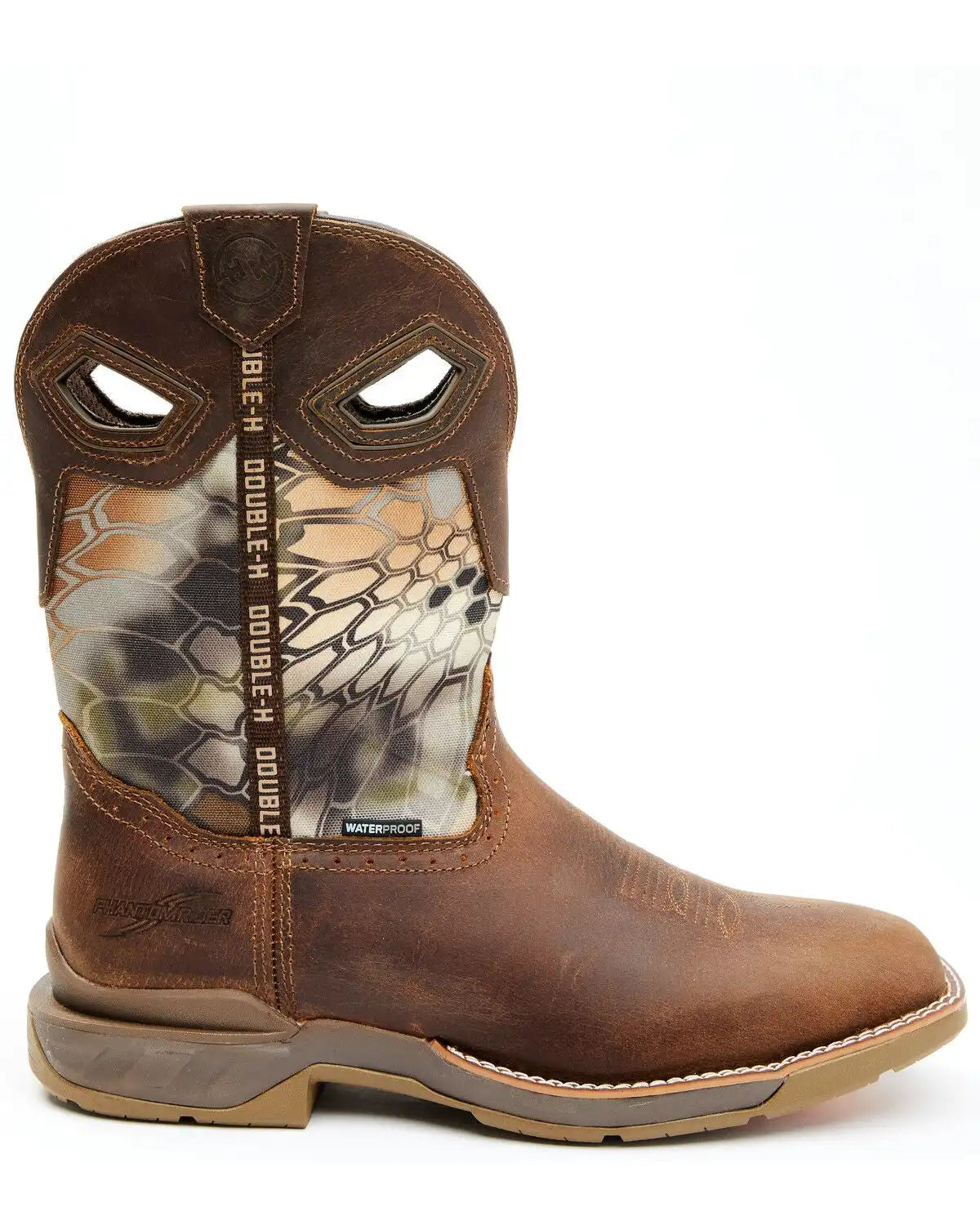 Double H Men's Kryptek Waterproof Performance Western Boots - Broad Square Toe