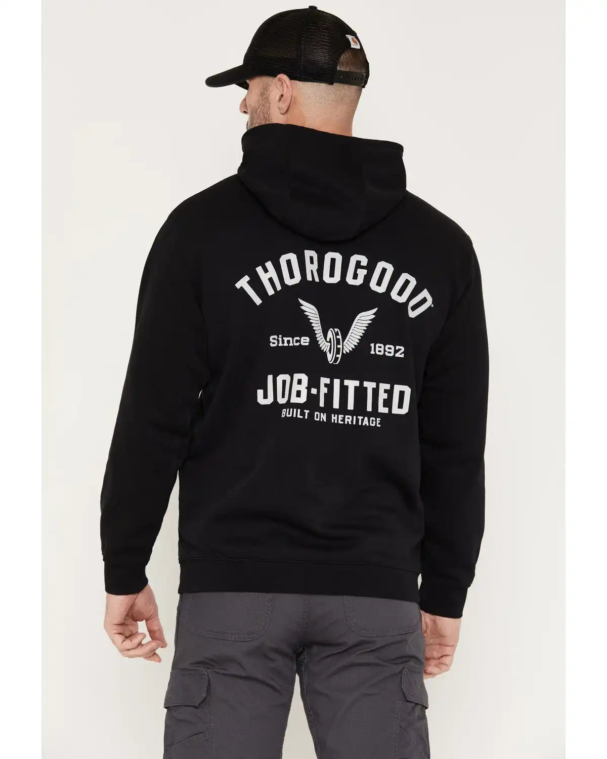 Thorogood Men's Job-Fitted Hooded Sweatshirt