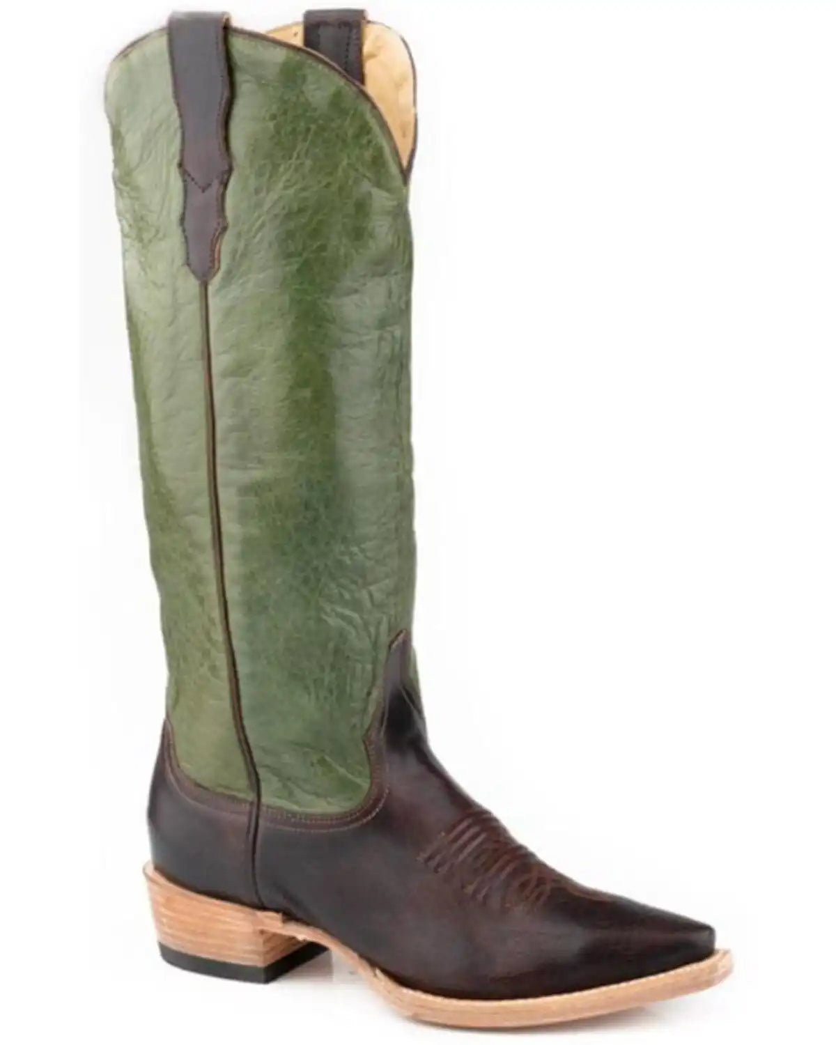 Roper Women's Clover Tall Western Boots - Snip Toe