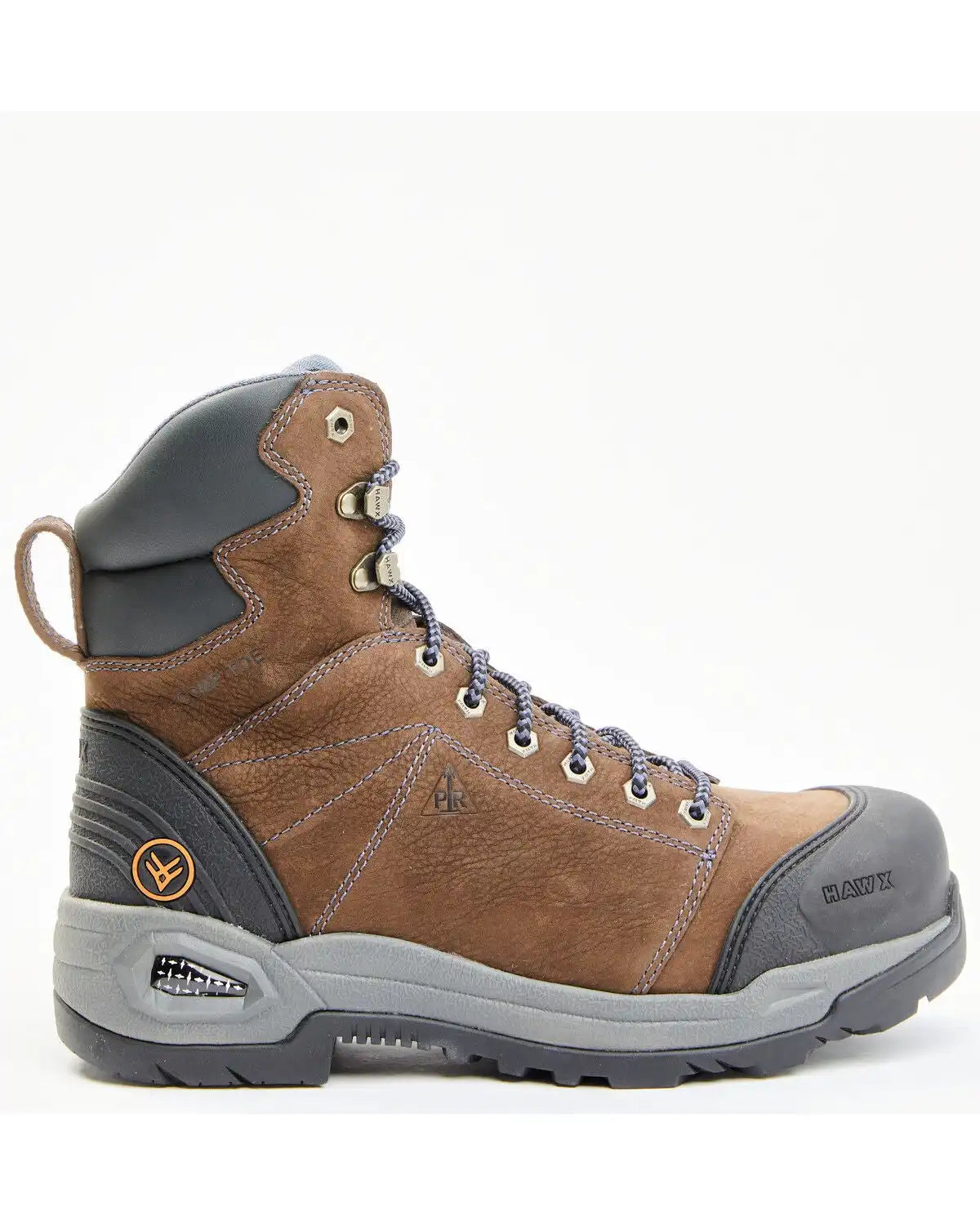 Hawx Men's 8" Lace-To-Toe Tyche Deep Seated Work Boots - Composite Toe