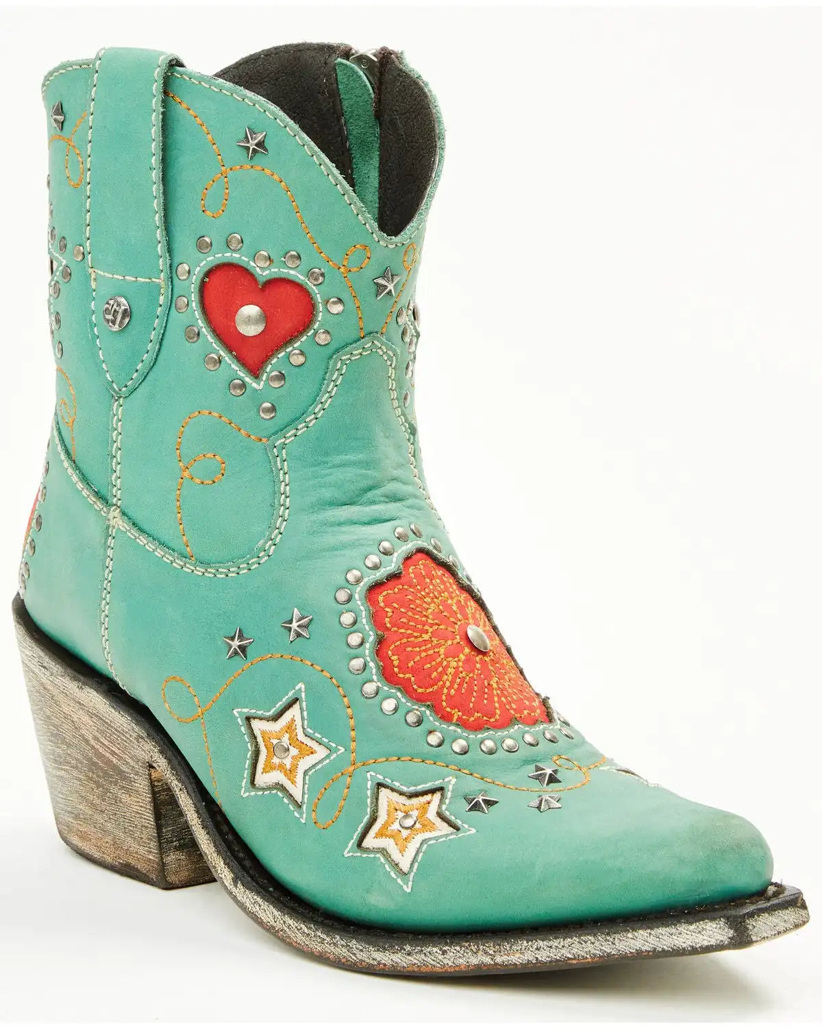 Liberty Black Women's Vegas Turquesa Booties - Snip Toe