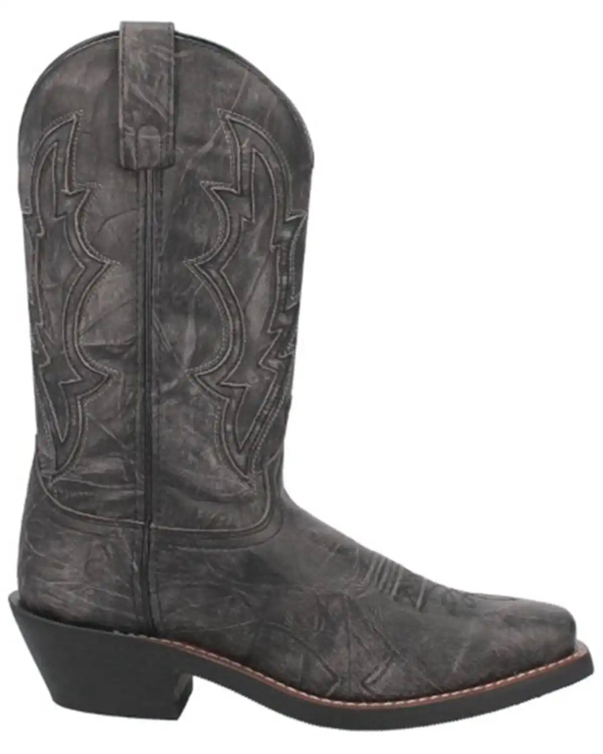 Laredo Men's 12" Inlay Western Performance Boots - Square Toe