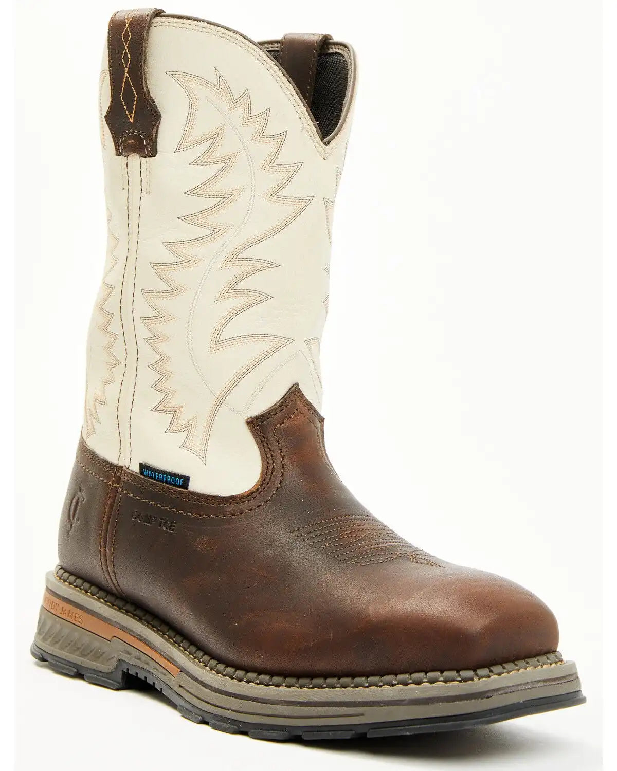 Cody James Men's 11" Tyche Palace Pull-On Waterproof Work Boots - Composite Toe