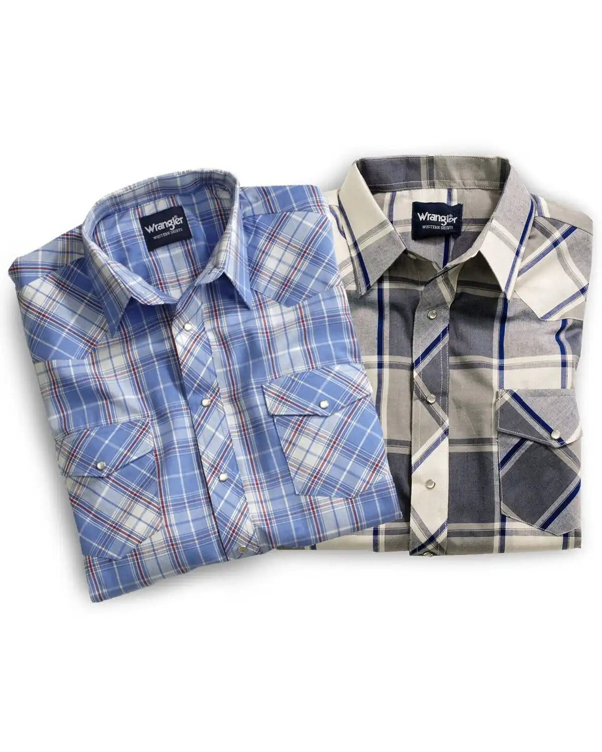 Wrangler Men's Assorted Classic Short Sleeve Western Shirt - Big & Tall