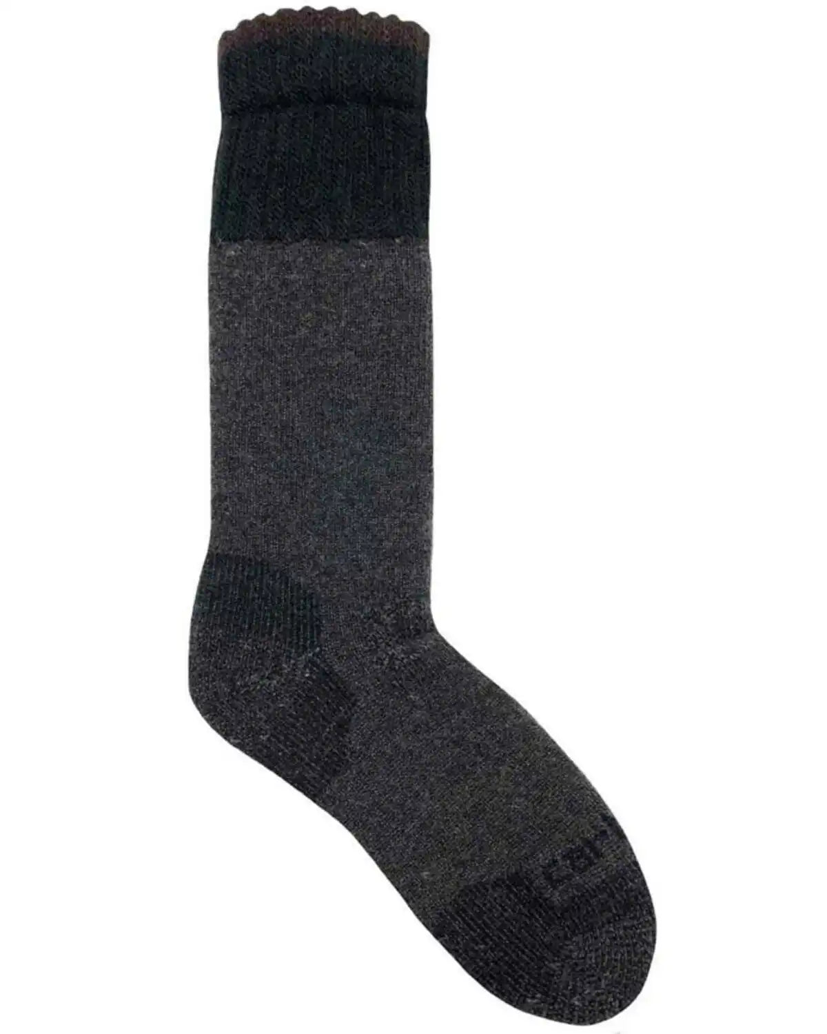 Carhartt Men's Black Heavyweight Synthetic-Wool Blend Boot Socks