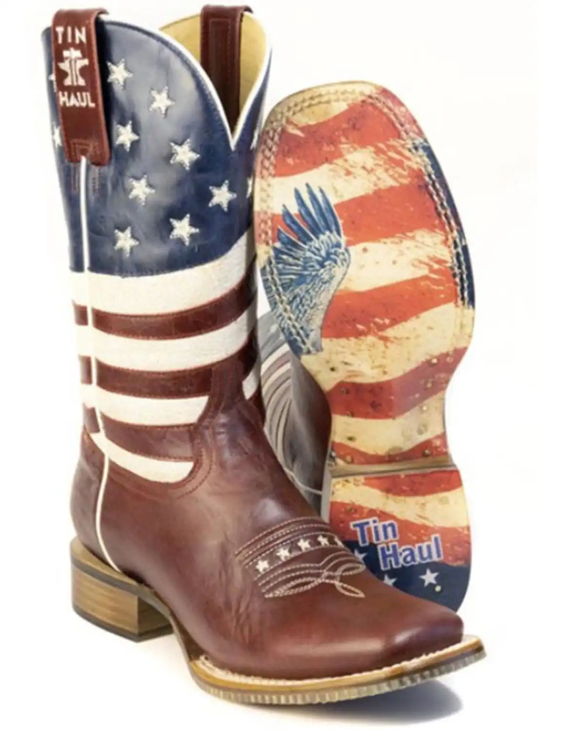 Tin Haul Women's America 250 USA 1776-2026 Western Boots - Broad Square Toe