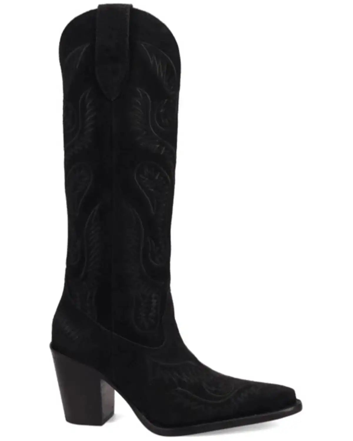 Dingo Women's Evita Tall Suede Western Boots - Snip Toe