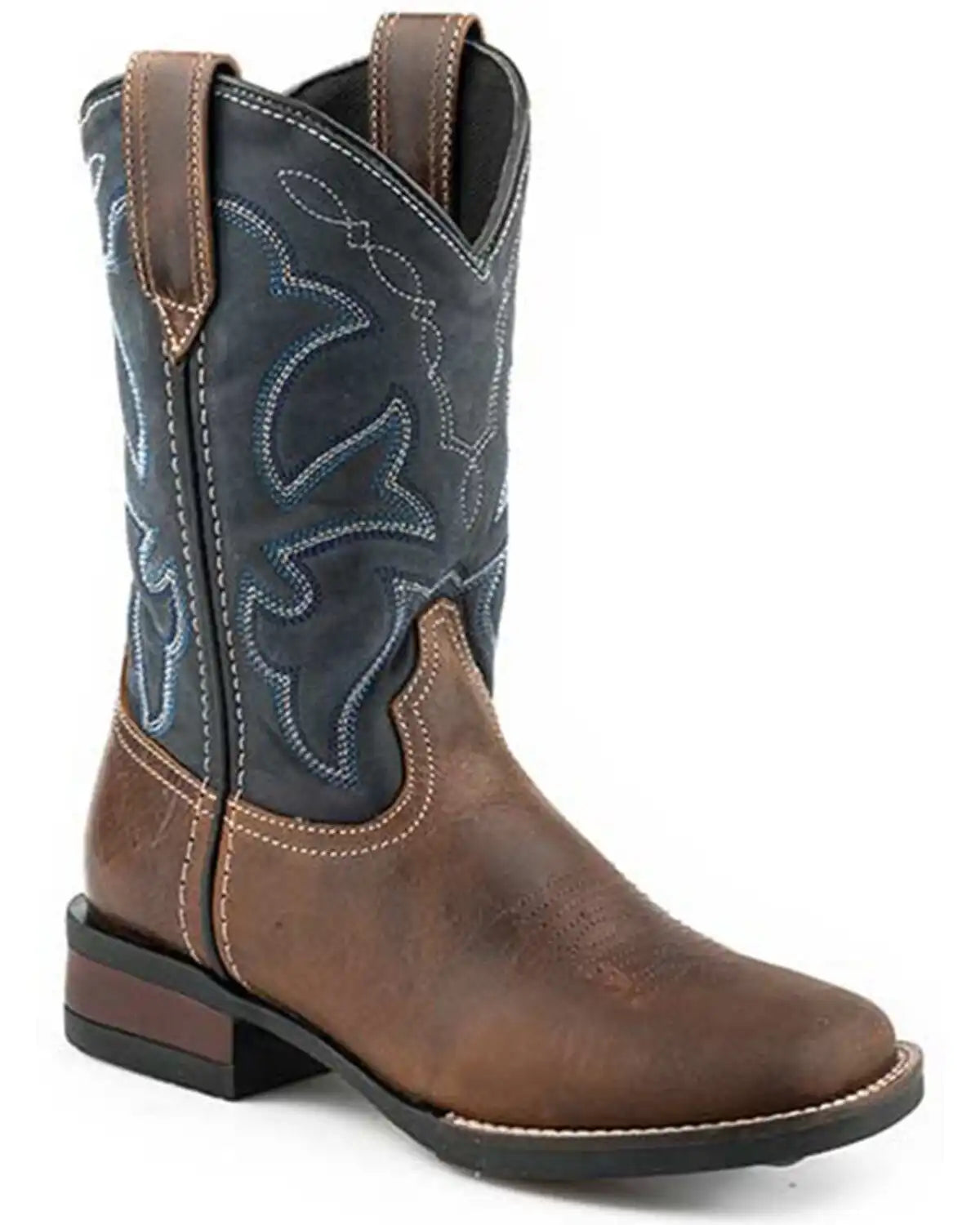 Roper Boys' Monterey Western Boots - Broad Square Toe