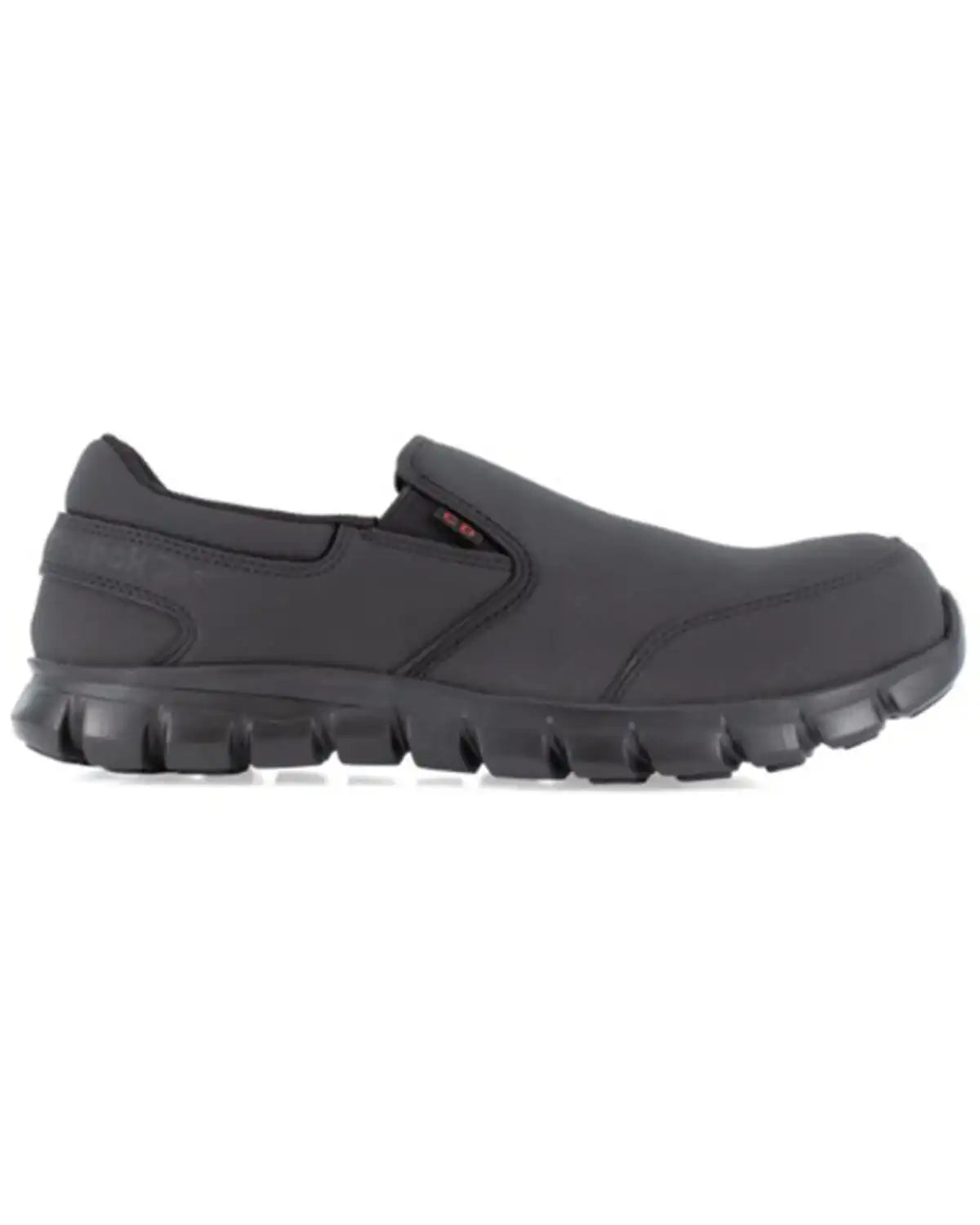 Reebok Women's Sublite Cushion Athletic Slip-On Work Shoes - Composite Toe