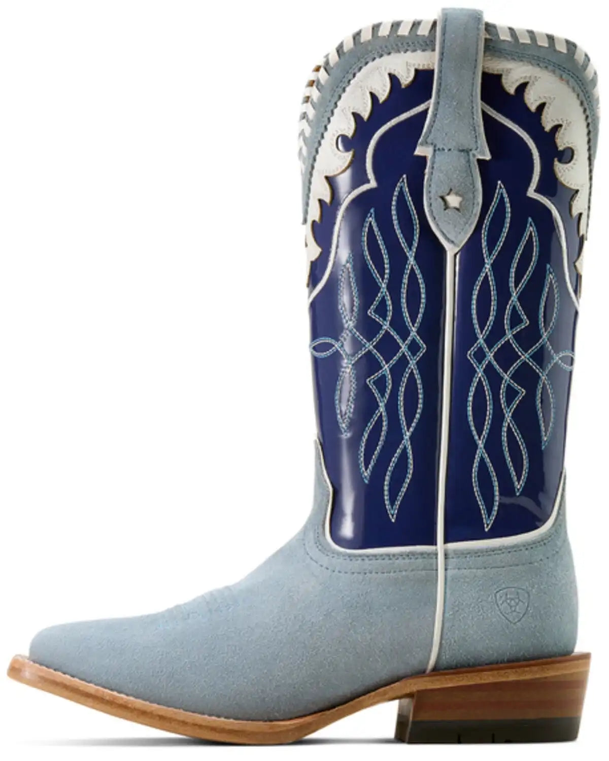 Ariat Women's Riata Suede Western Boots - Broad Square Toe
