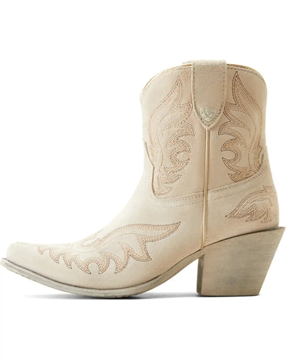 Ariat Women's Chandler Suede Western Booties - Snip Toe