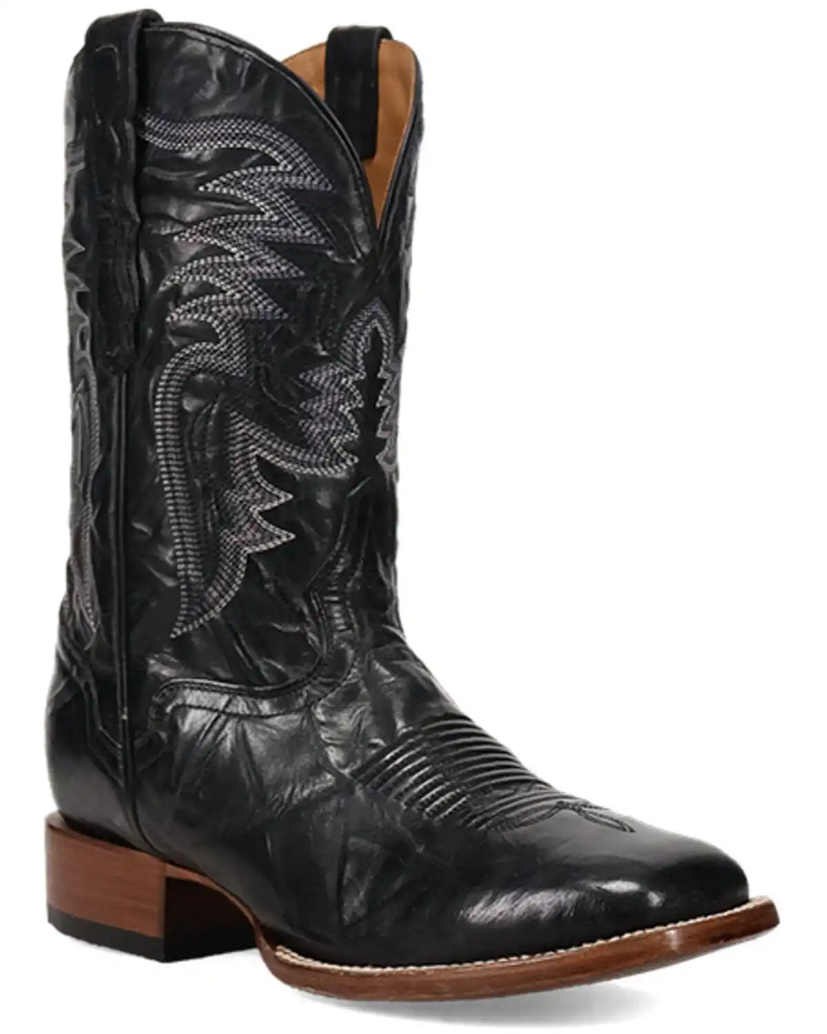 El Dorado Men's Crunch Western Boots - Broad Square Toe