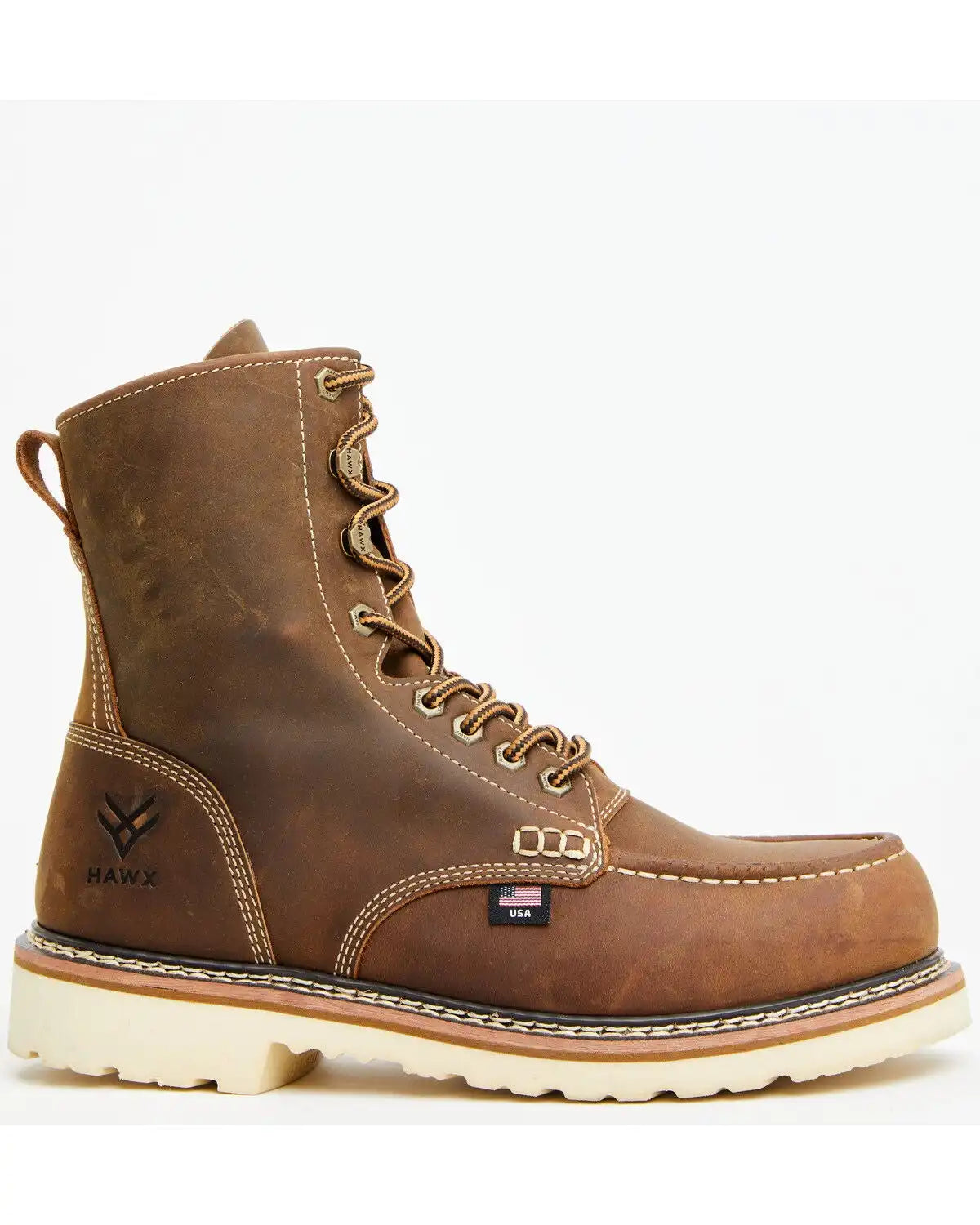 Hawx Men's 8" USA Redesigned Work Boots - Composite Toe
