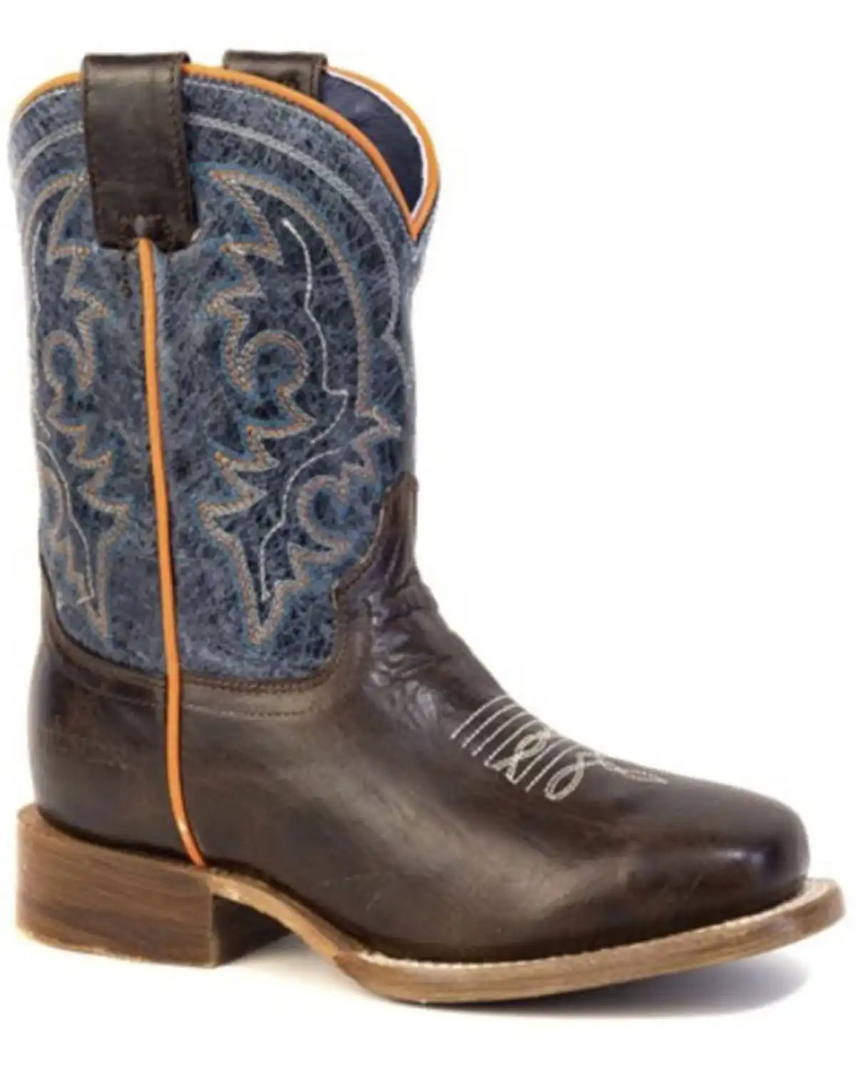 Roper Little Boys' Clint Western Boots - Square Toe