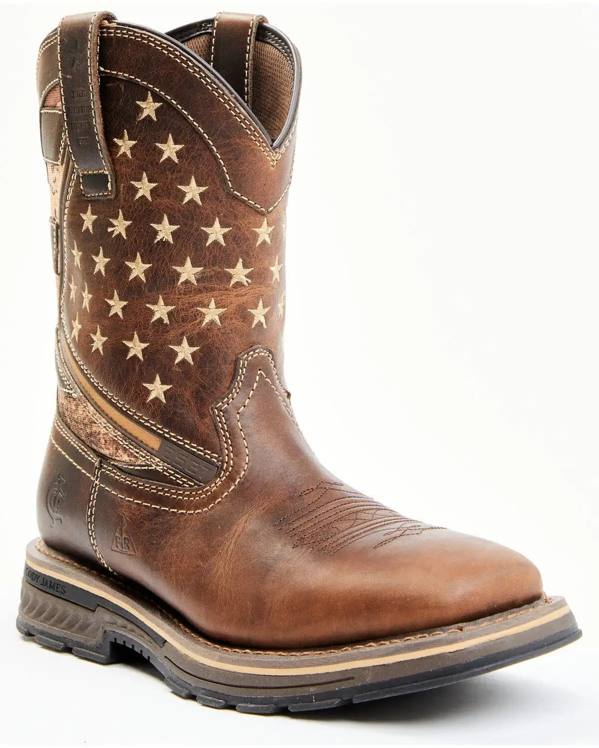 Cody James Men's 10" ASE7 Disruptor Western Work Boots - Soft Toe