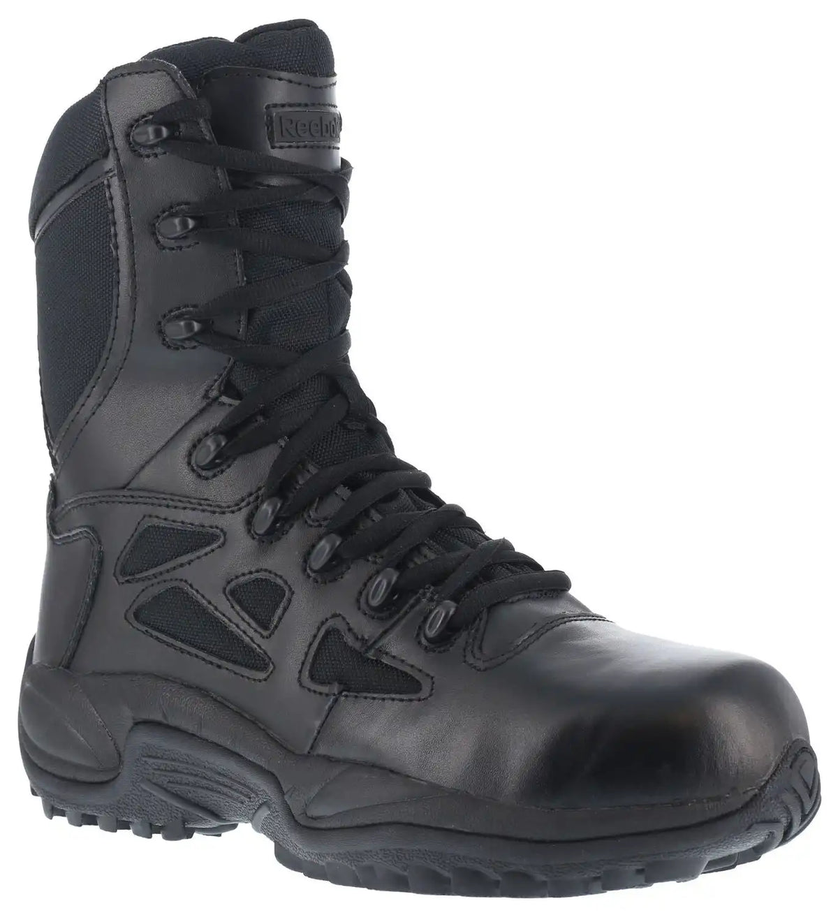 Reebok Women's 8" Side-Zip Rapid Response Tactical Boots - Soft Toe