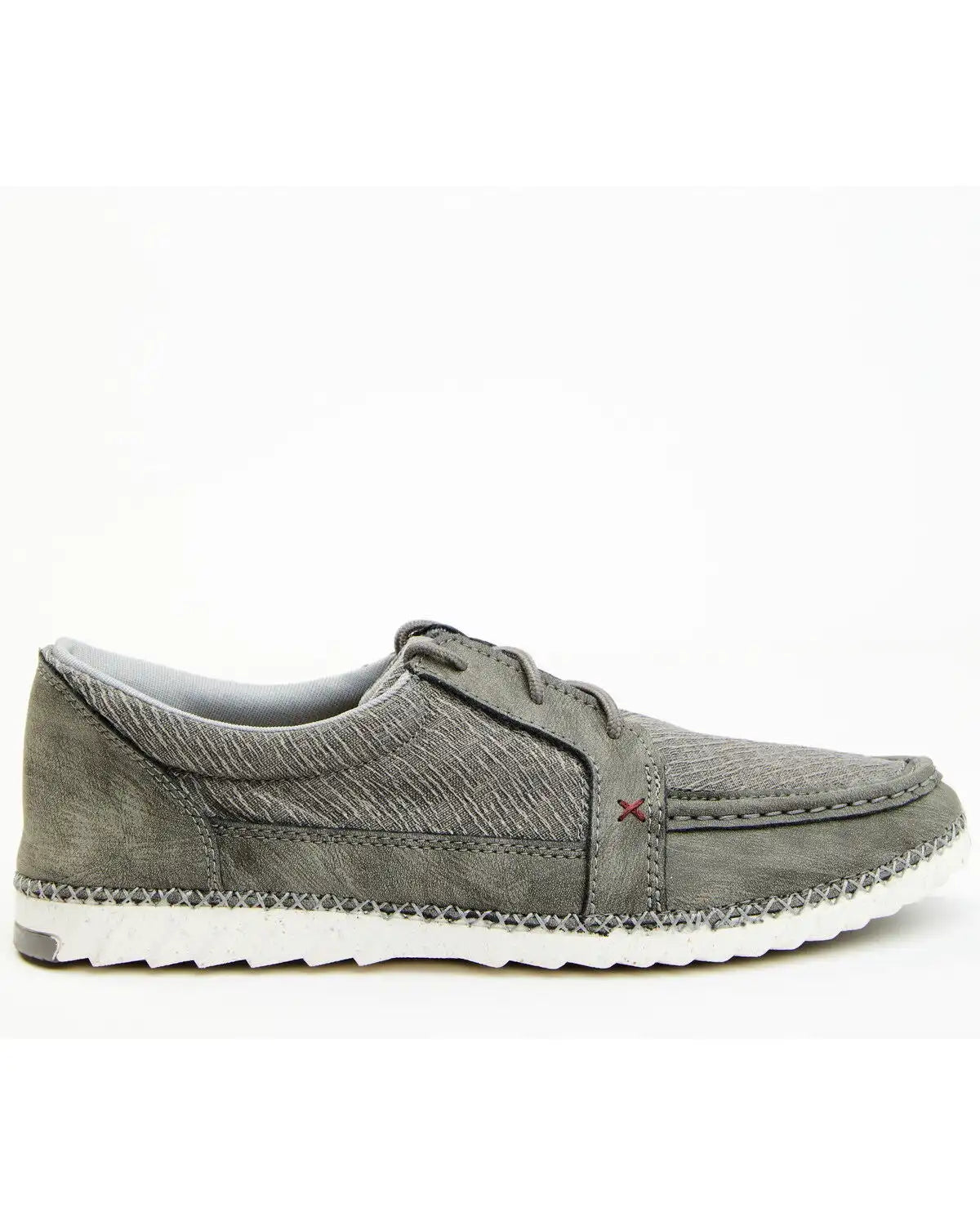 Twisted X Men's Zero X Gray Slip-On Casual Driving Moc