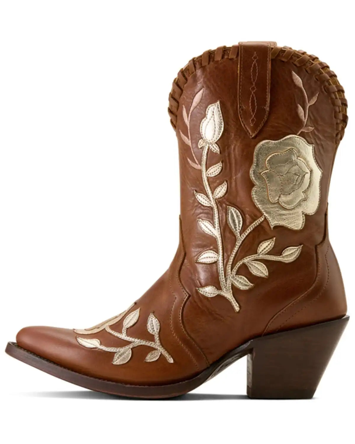 Ariat Women's Arrosa Floral Short Western Boots - Round Toe