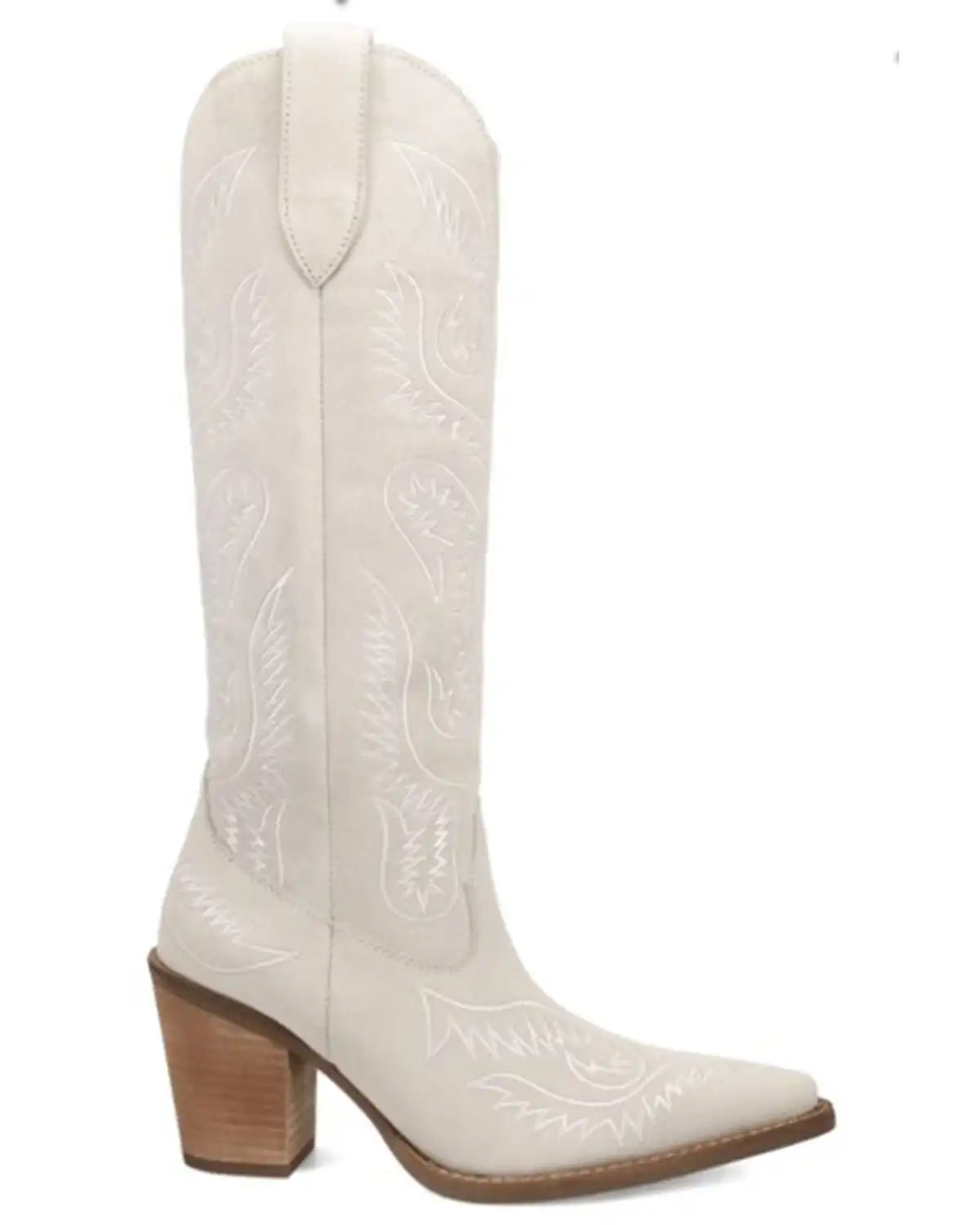 Dingo Women's Evita Suede Tall Western Boots - Snip Toe