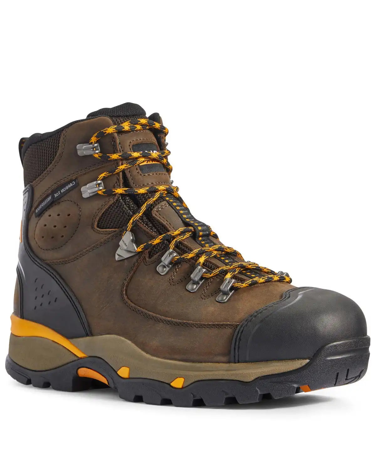 Ariat Men's Brown Endeavor Waterproof Work Boots - Carbon Toe