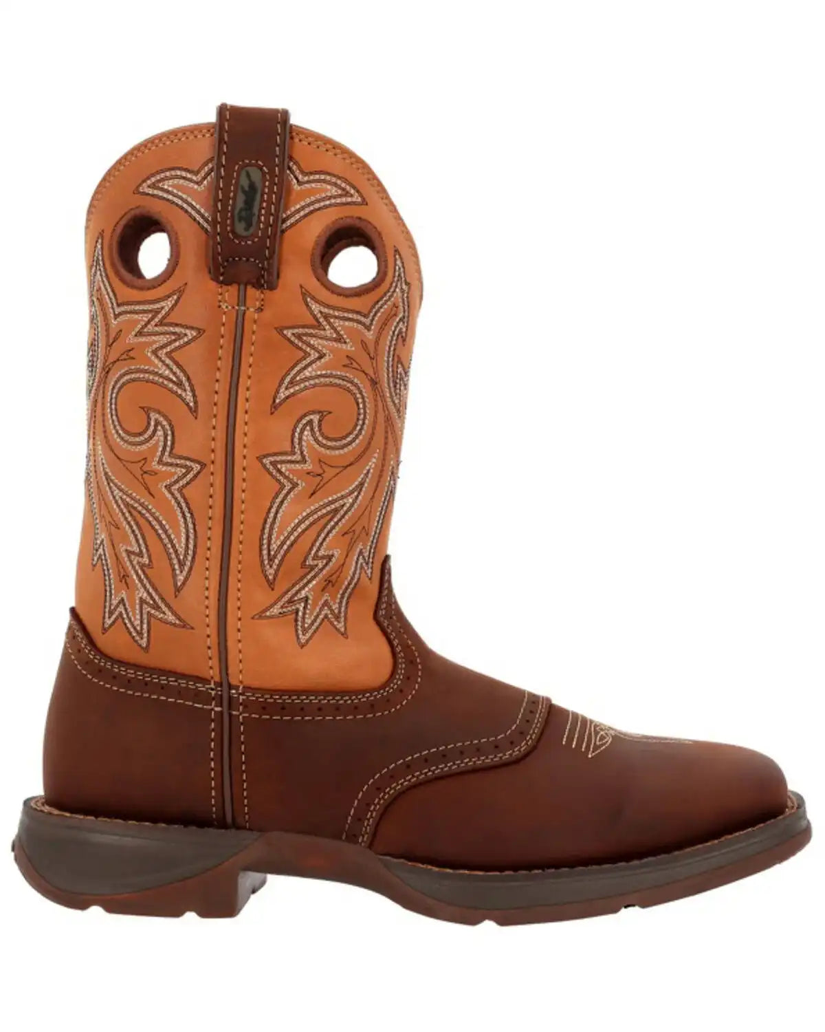 Durango Men's Rebel Saddle Performance Western Boots - Broad Square Toe